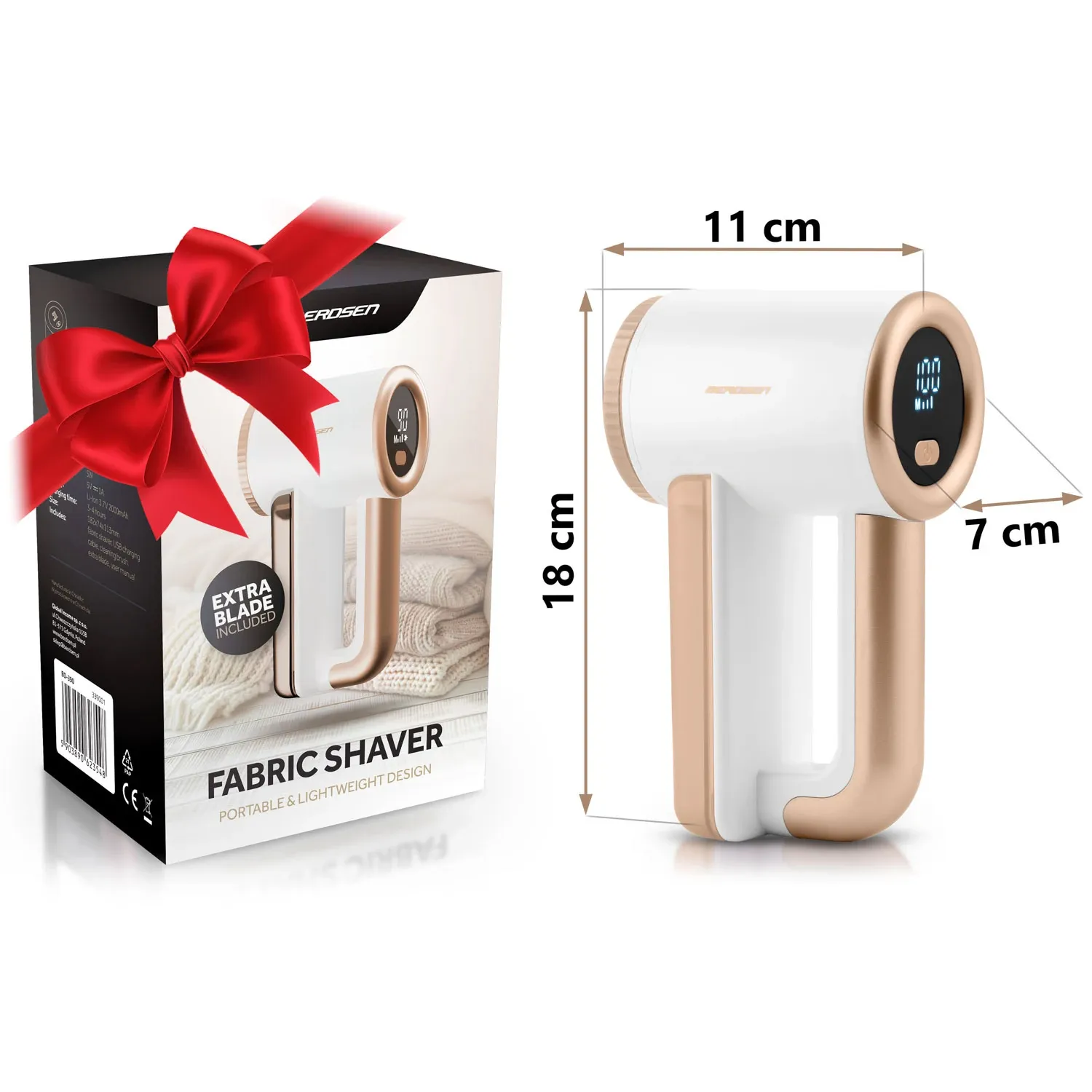 Berdsen BD-390 elektrinis drabužių skustuvas - nuotrauka 1