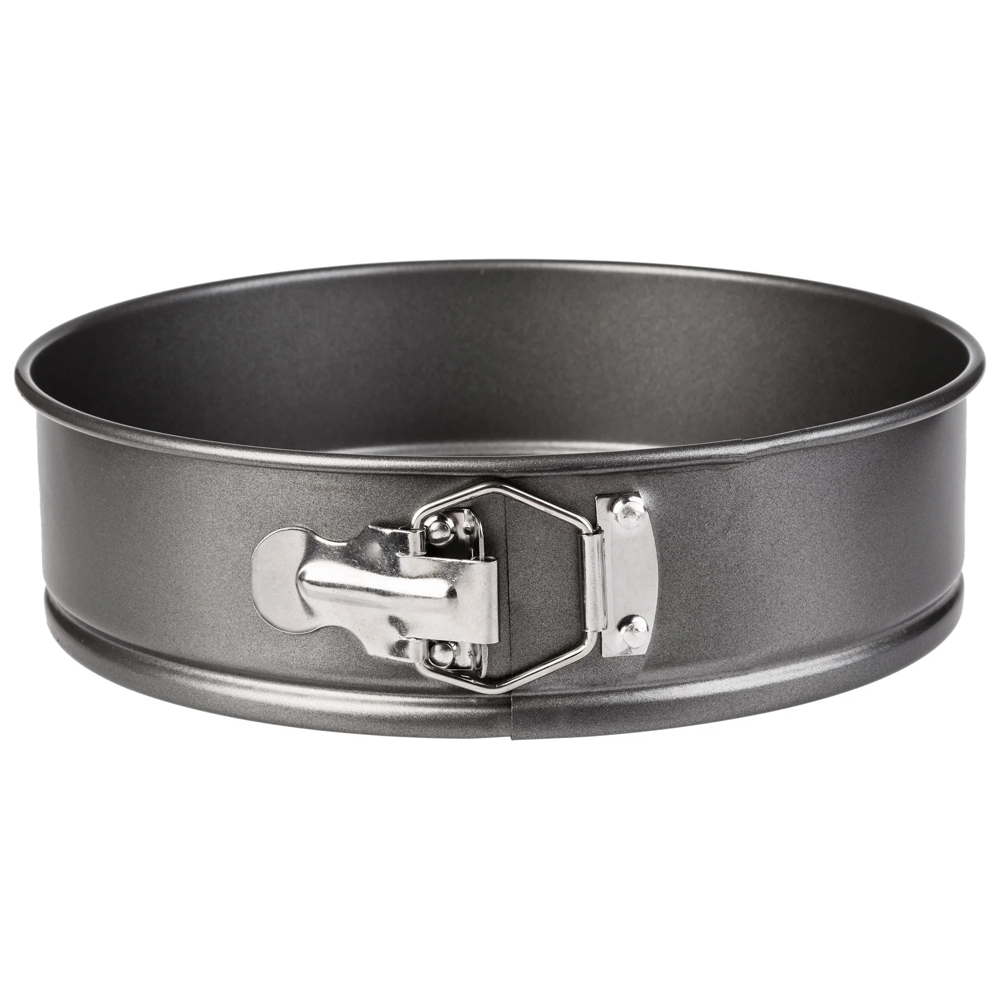 Apvali neprideganti kepimo forma, 20 cm, grafito spalvos