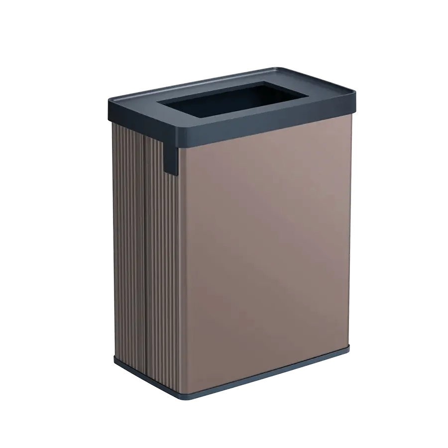 Curver Verto 54 l perlinės rožinės spalvos šiukšliadėžė