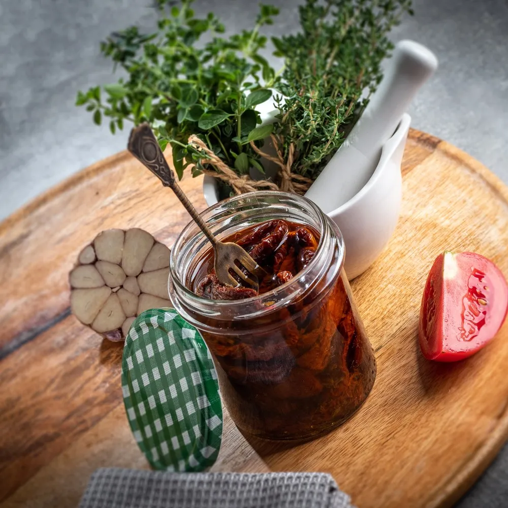 Avila konservavimo stiklainiai 350 ml, 20 vnt., 82 mm + sidabriniai dangteliai