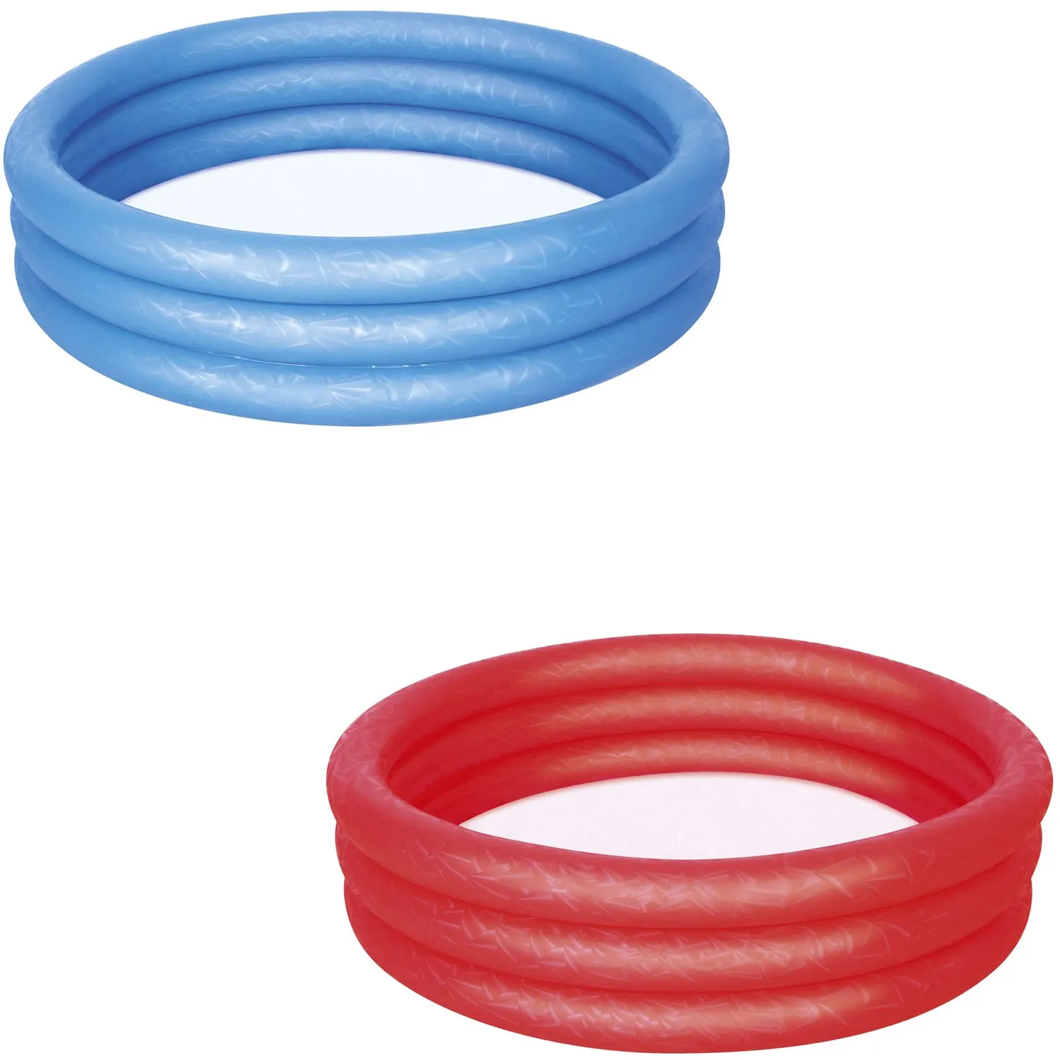 Pripučiamas baseinas 122 x 25 cm Bestway 51025 - mėlynas - nuotrauka 1