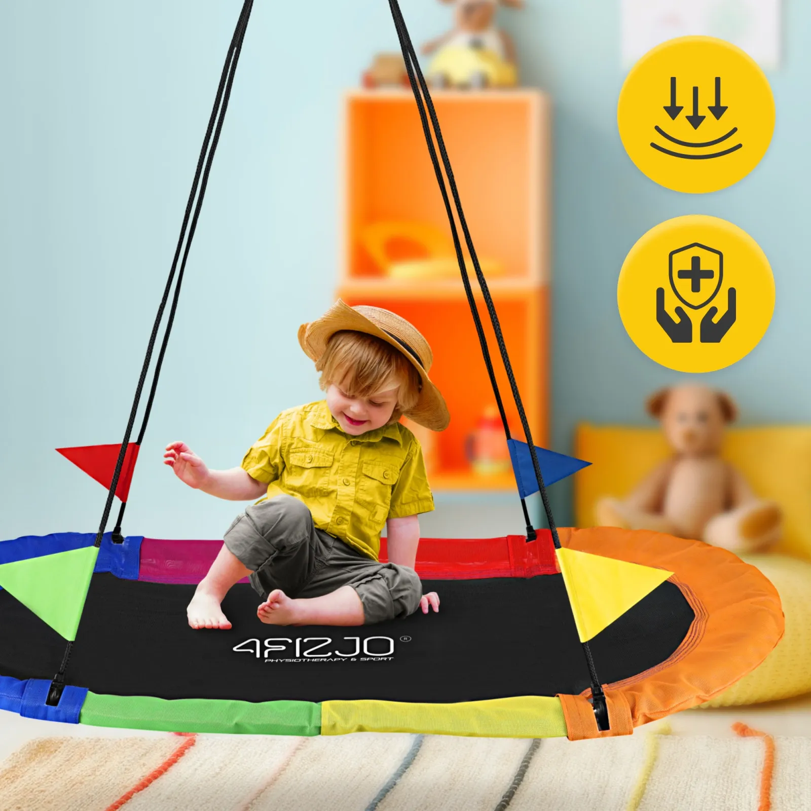 Vaikiškos sodo sūpynės „Stork%27s Nest“ 165 cm