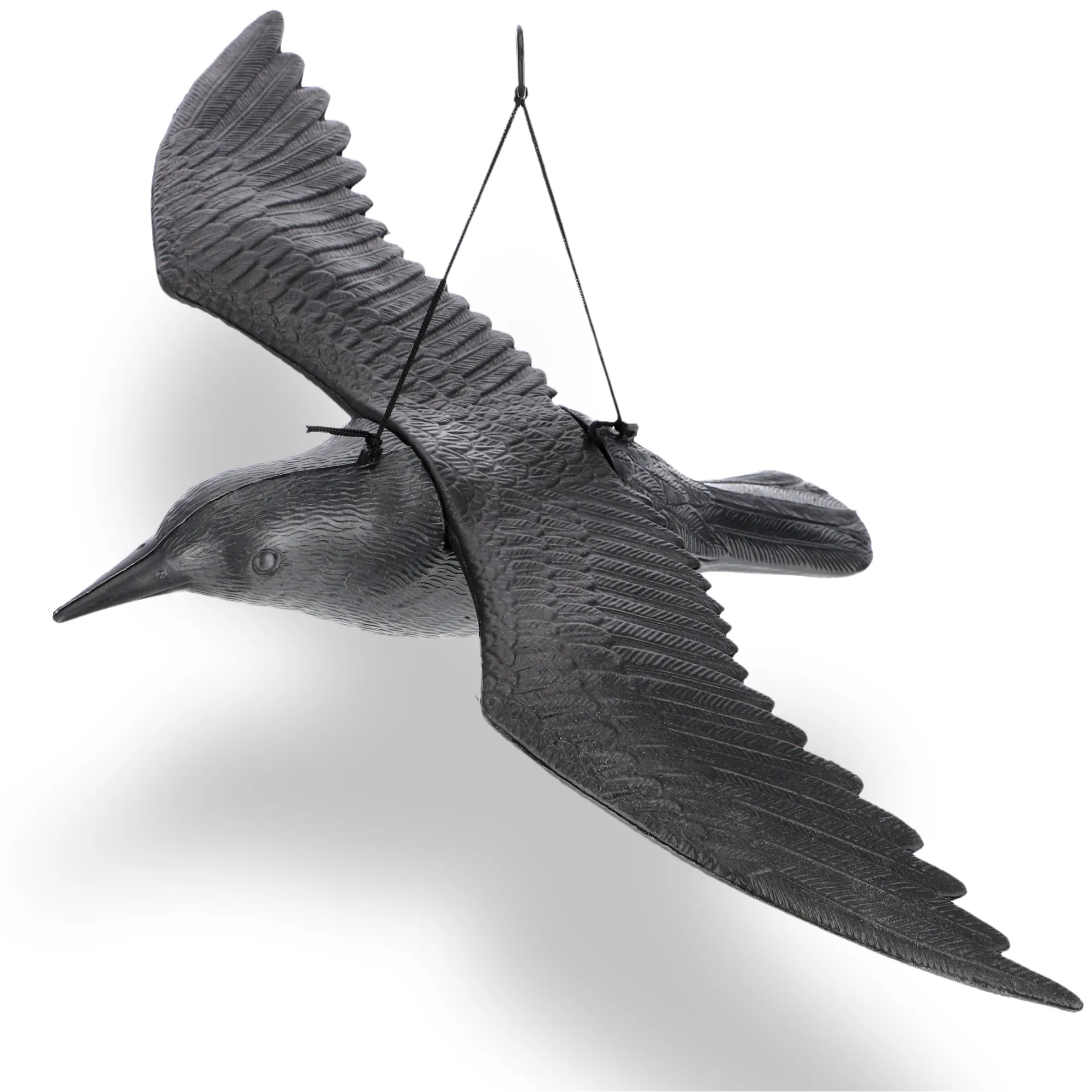 Didelis varnas skrenda 56 cm, paukščių baidytuvas, 2 vnt. pakuotėje