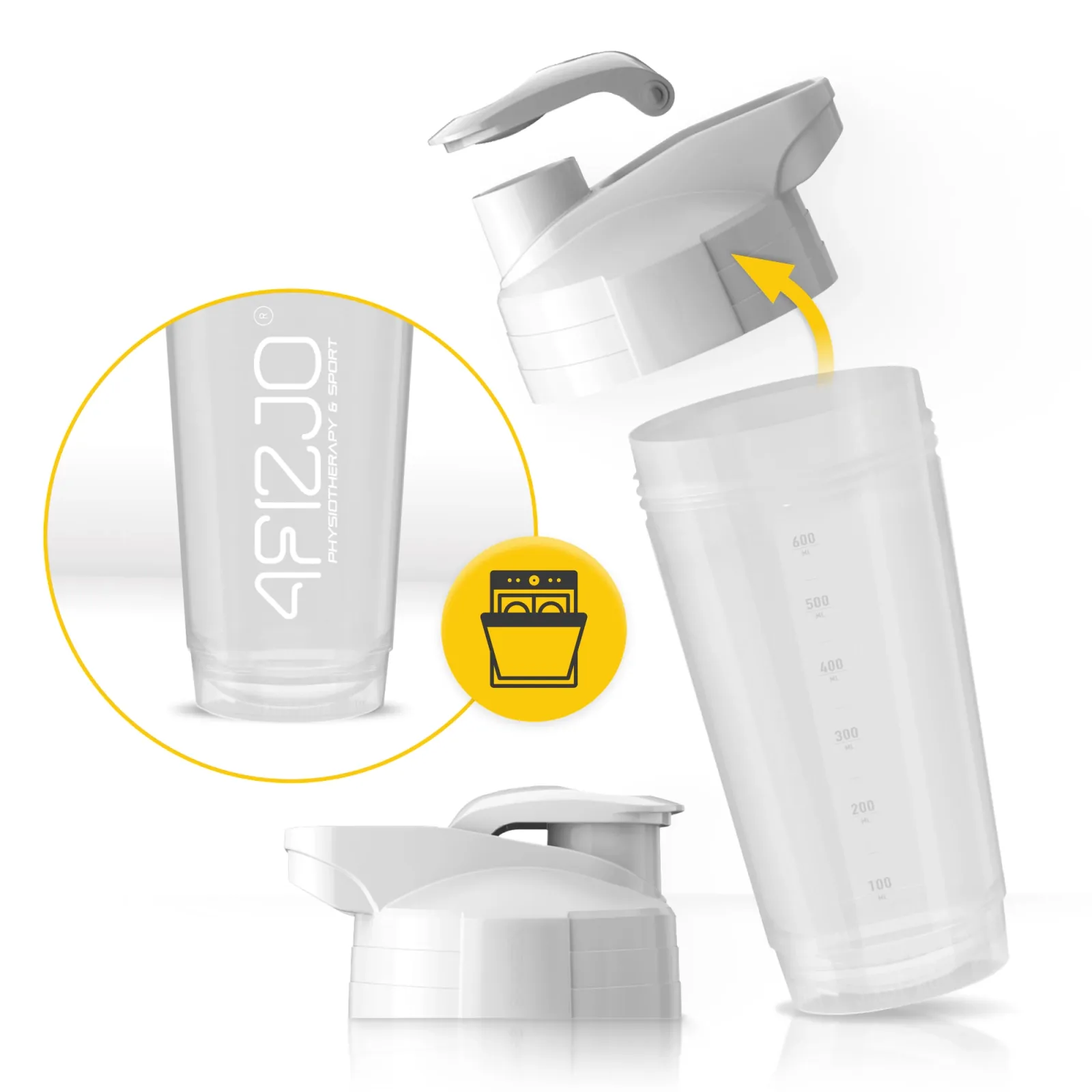 ULTRA sportinis maisto papildų plaktuvas 700 ml