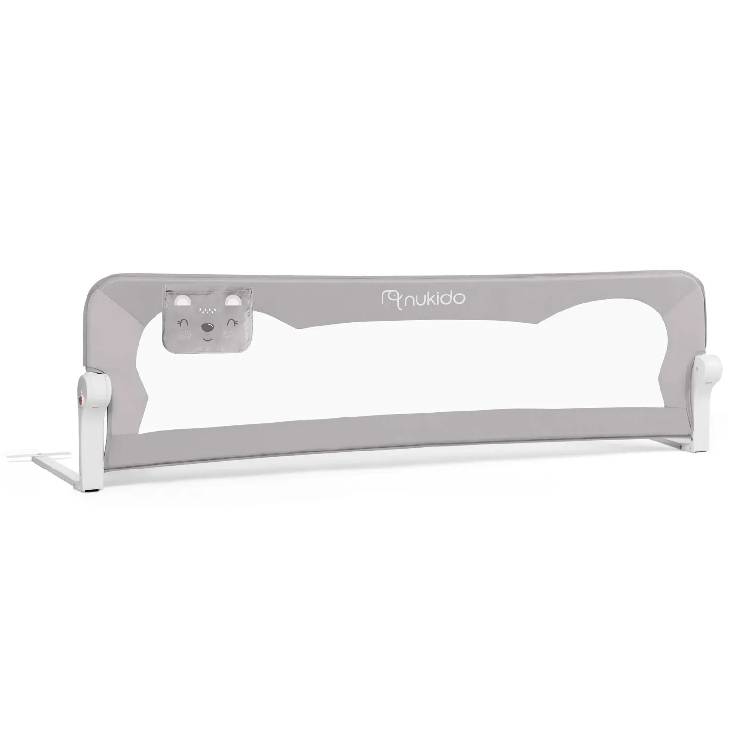 Apsauginis lovos turėklas 180 x 42 x 35 cm, Nukido pilkas - nuotrauka 1