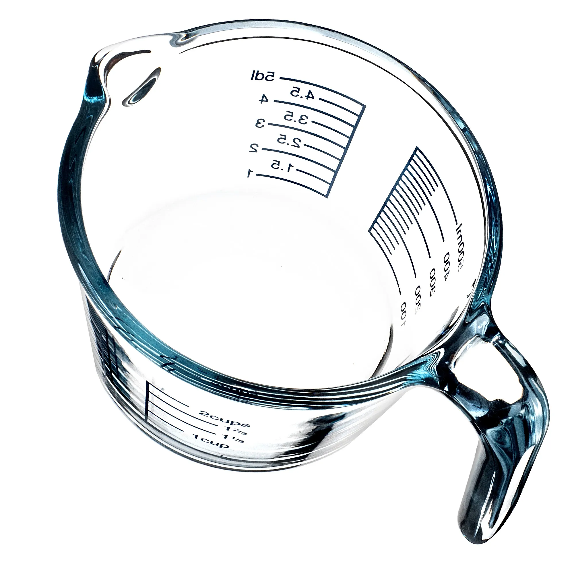 Autol 500 ml stiklinis matavimo puodelis su gradacija