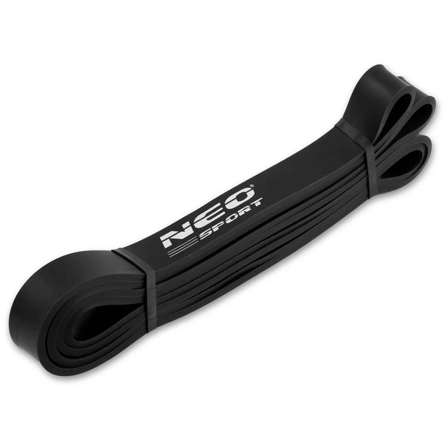 NS-960 Neo-Sport mankštos pasipriešinimo juosta, juoda - nuotrauka 1