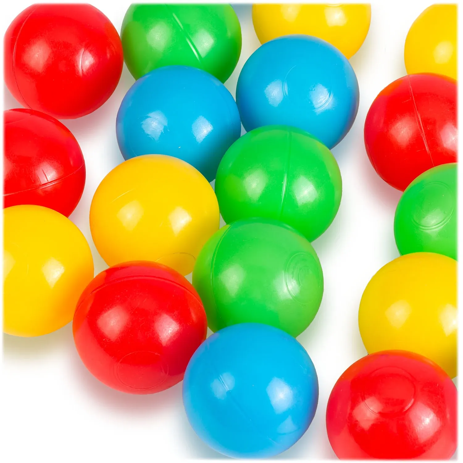 10 kamuoliukų baseinui, vaikiškam baseinėliui, žaidimų aikštelei 9999 - nuotrauka 1