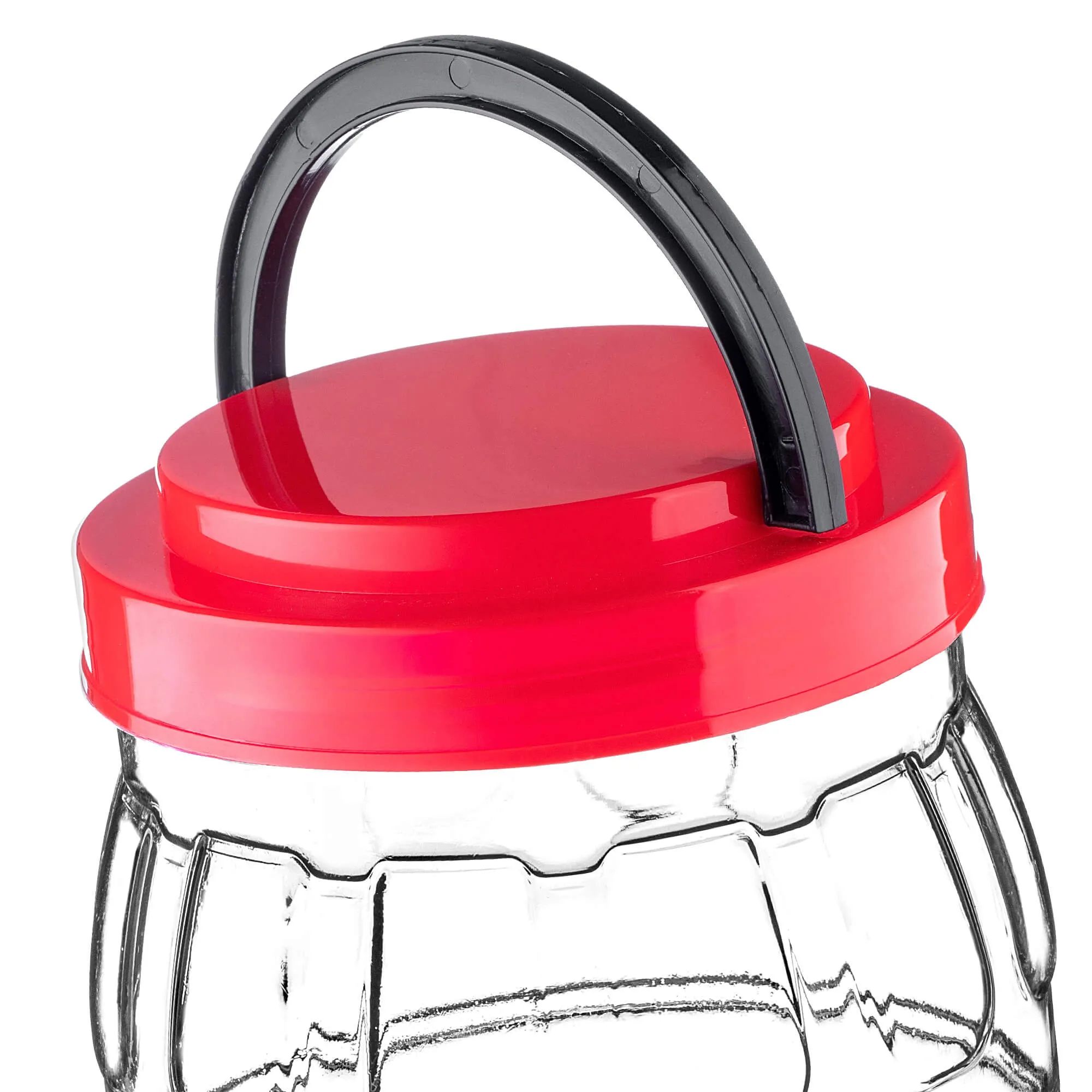 PET indelis su užsukamu dangteliu ir rankena „Riccia universal“ 3 l, 1 vnt.