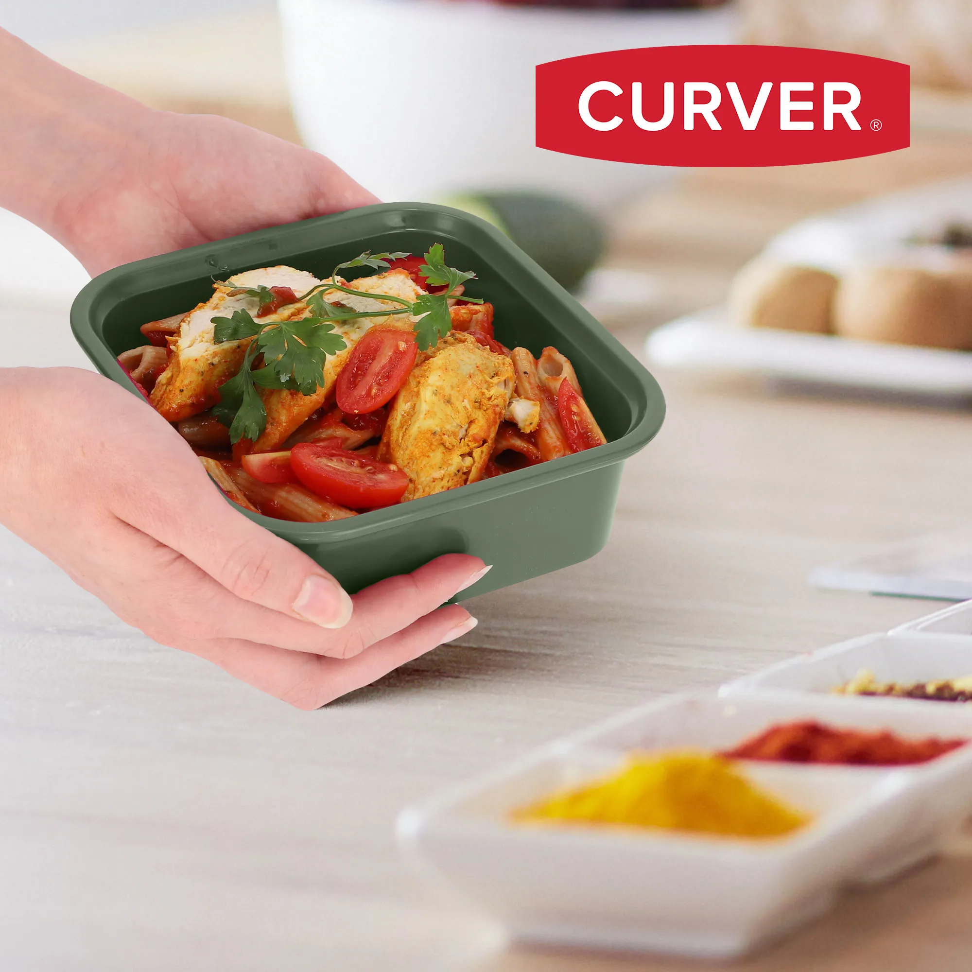 „Curver Smart To Go Eco Line“ pietų maisto indas 0,9 l