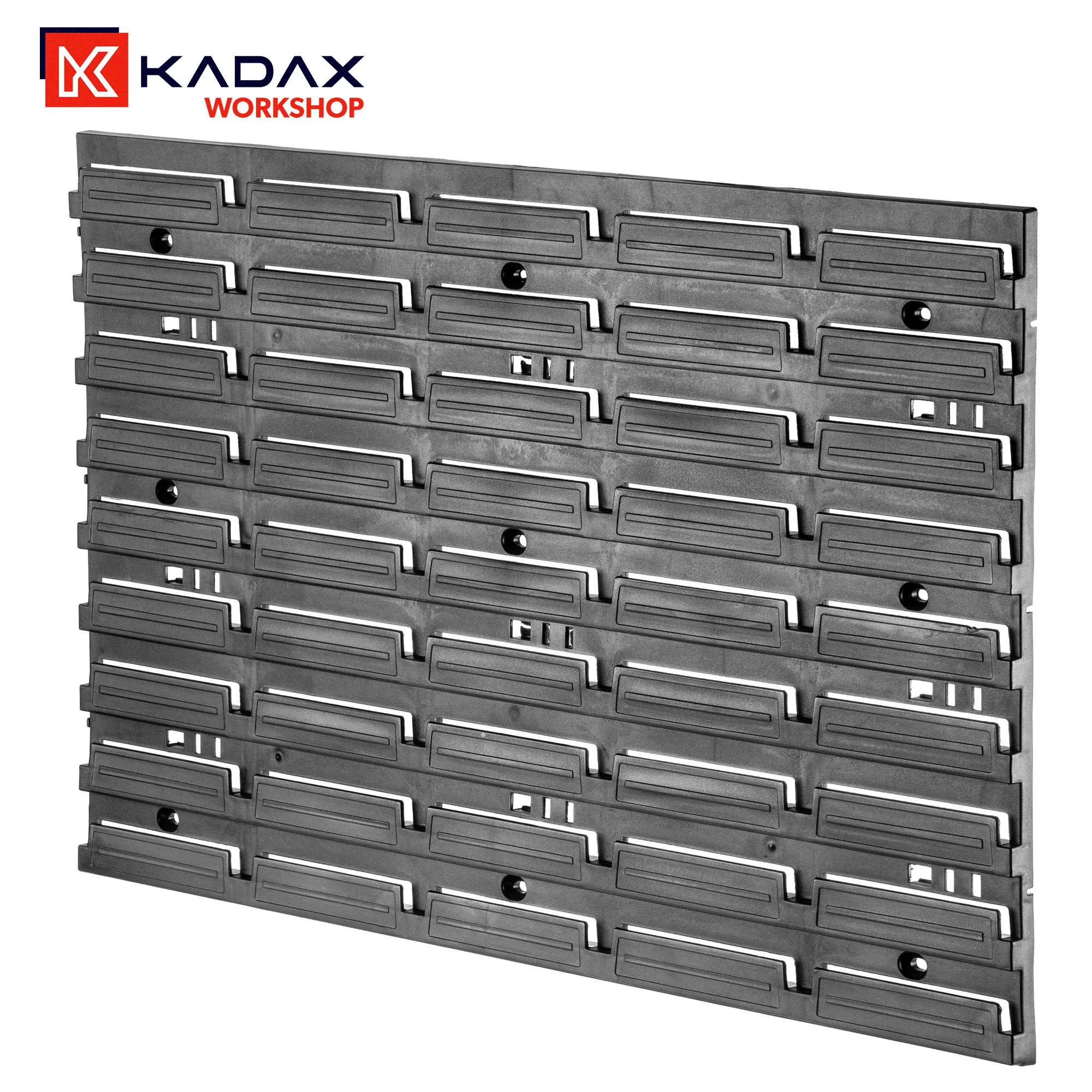 Tubize perforuota lenta 116x39cm juoda