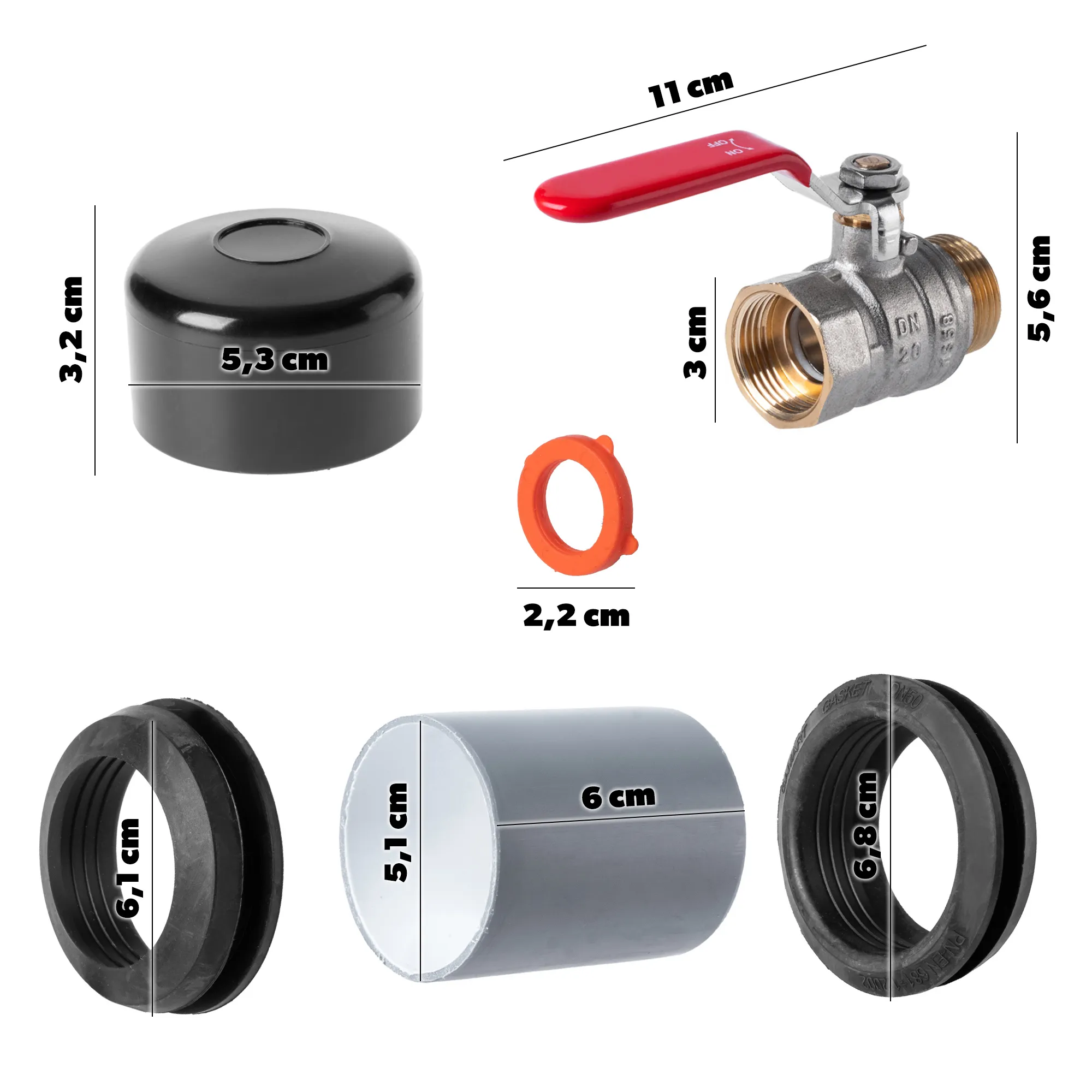 „Signa“ vertikalaus kėlimo komplektas, juodas