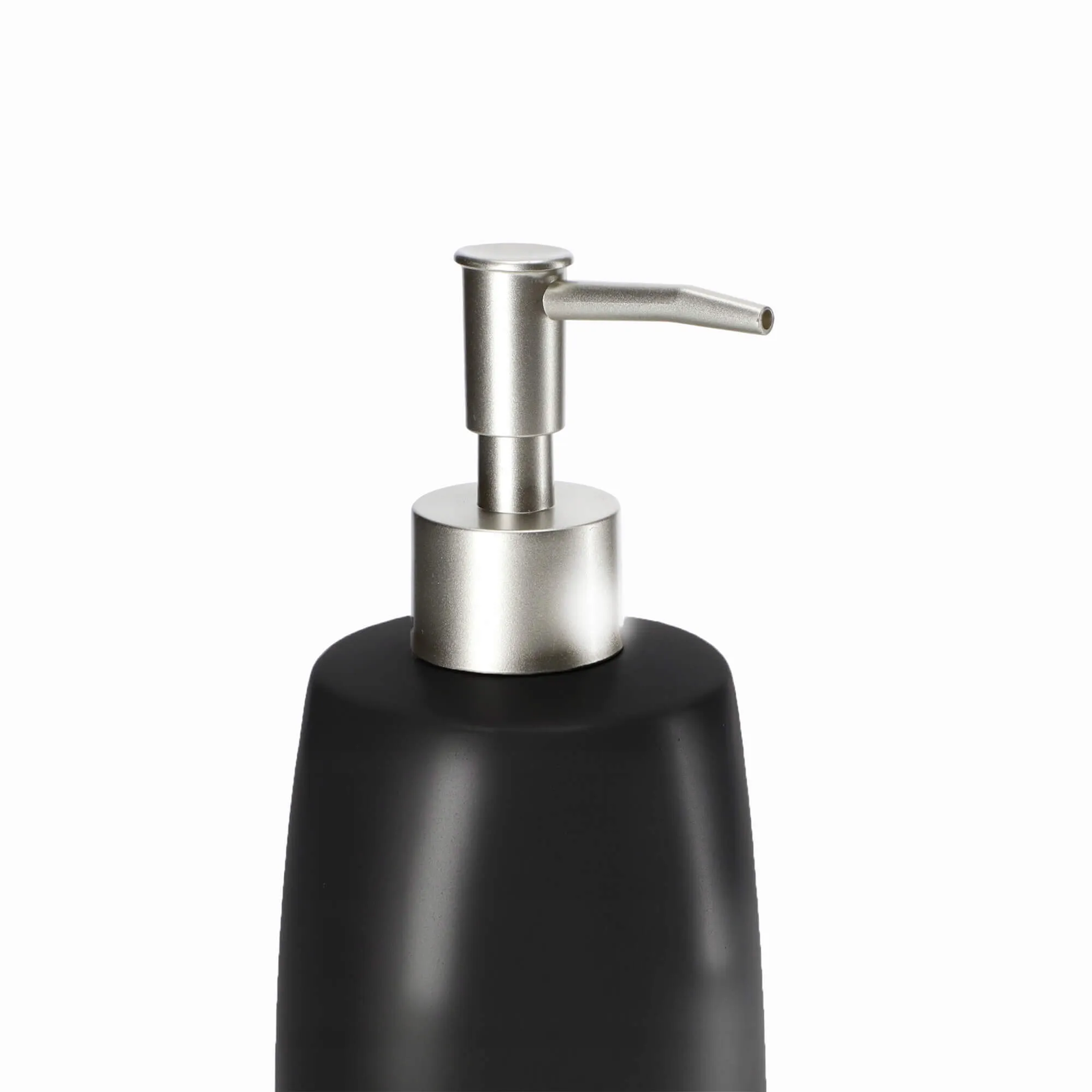 Palmi skysto muilo dozatorius 400 ml, juodas, 2 vnt.