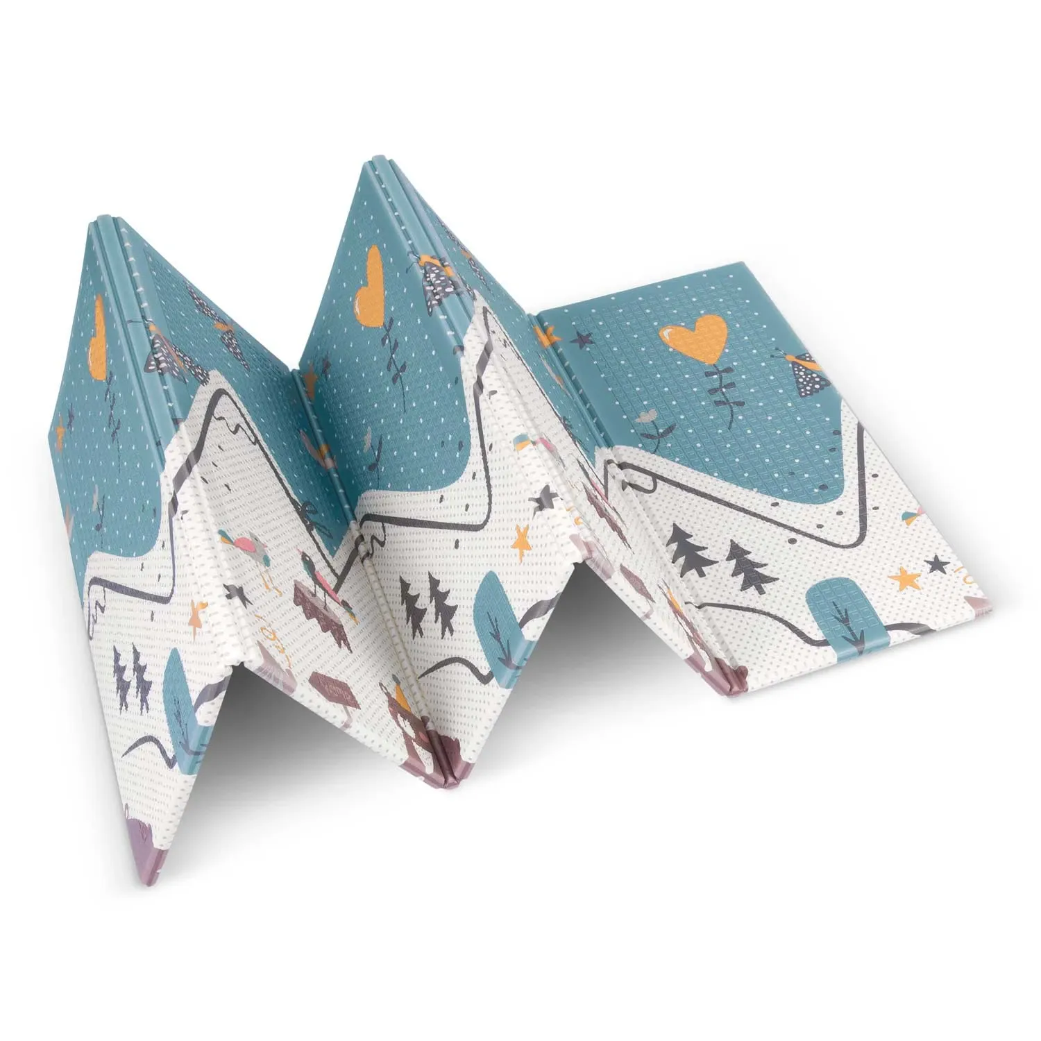 Sulankstomas edukacinis putplasčio kilimėlis 200 x 180 x 1 cm Nukido NK-340 - nuotrauka 1