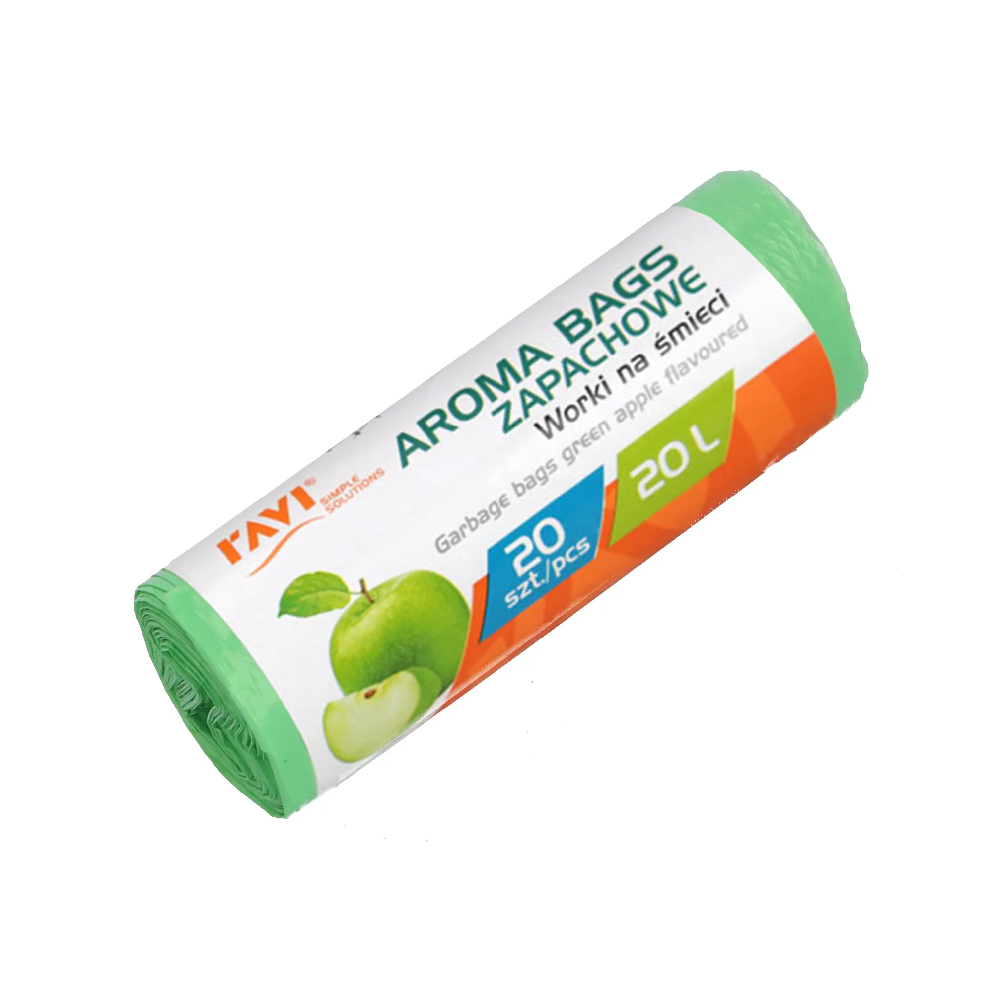 RAVI Aroma Bags 20L šiukšlių maišai, 20 vnt.