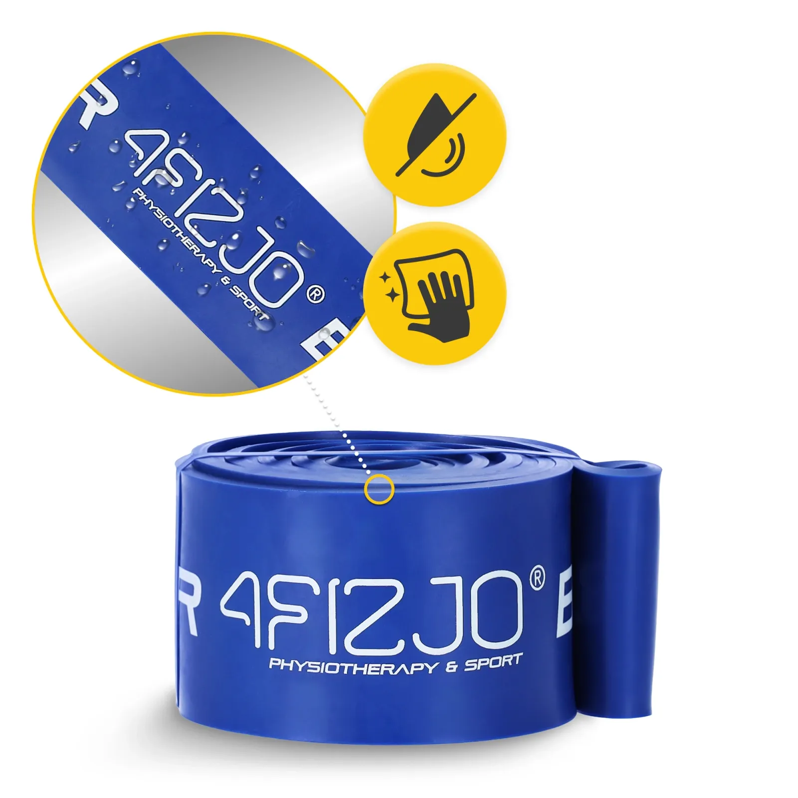 6 POWER BAND pasipriešinimo juostų rinkinys