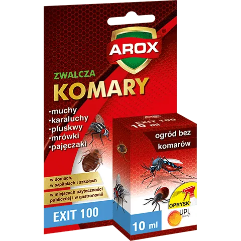 „Arox Exit 100“ insekticidas nuo bėgiojančių ir skraidančių vabzdžių, 10 ml