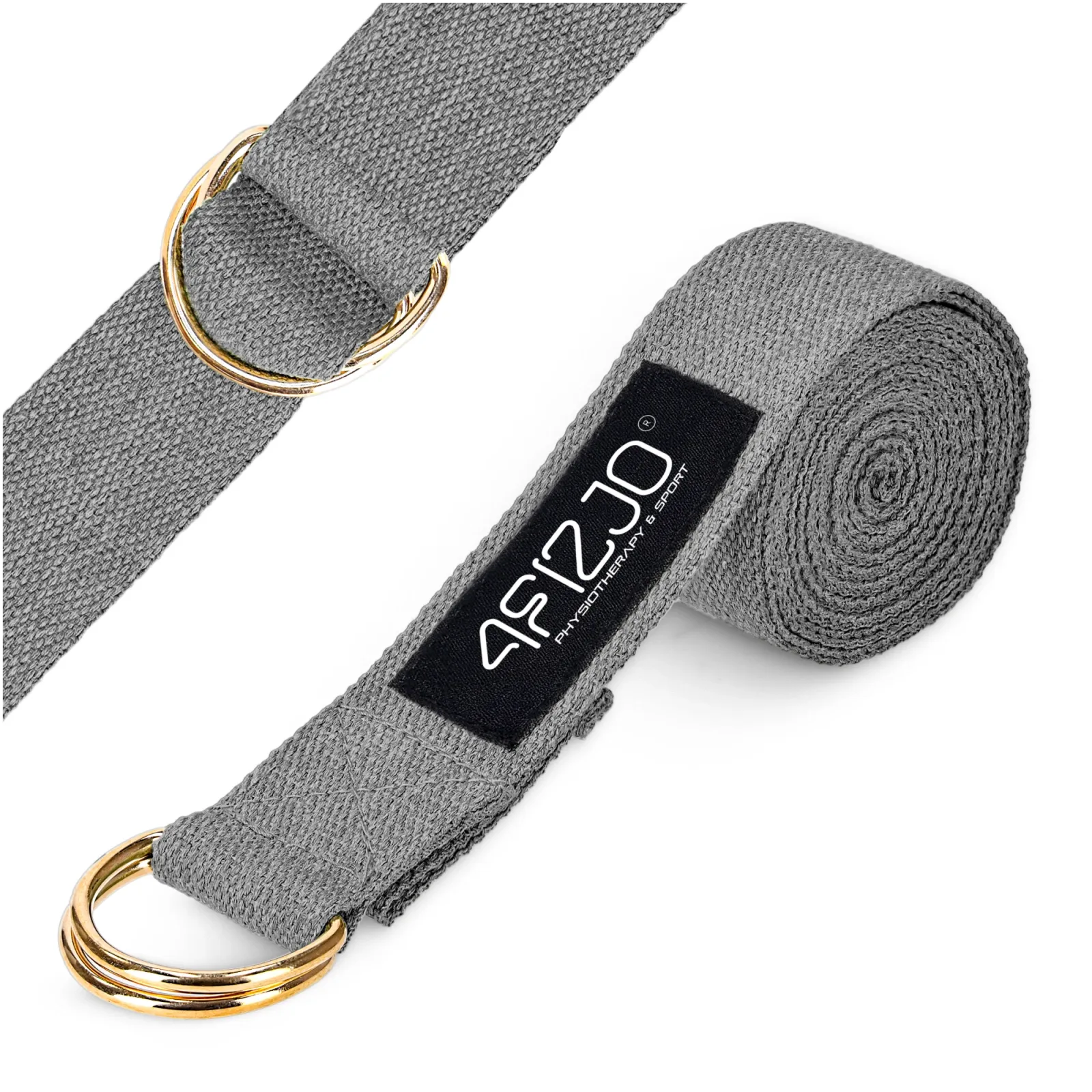 Pilkas jogos dirželis