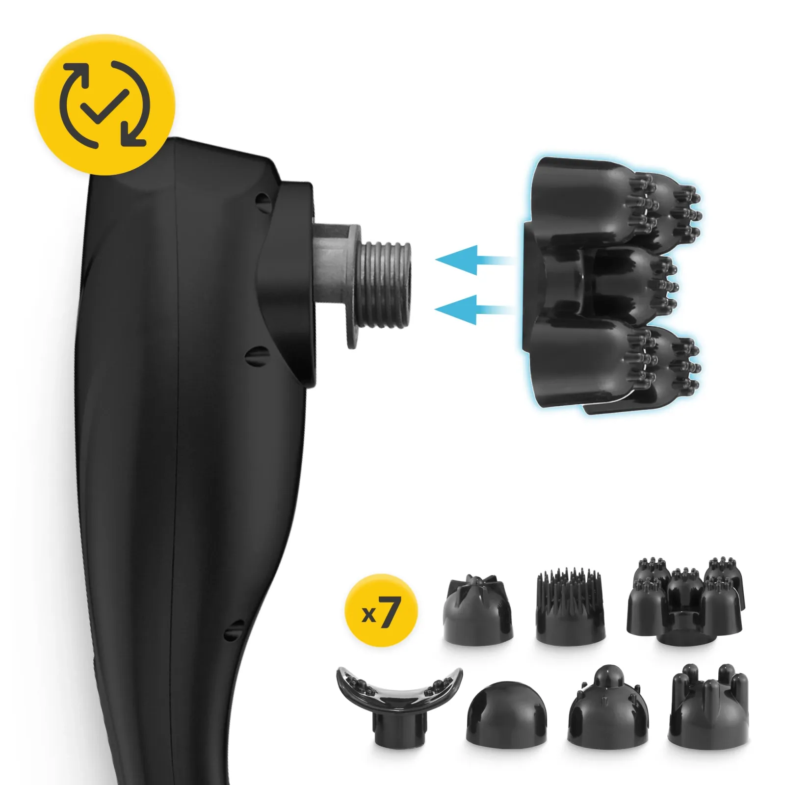 Rankinis vibruojantis kūno masažuoklis