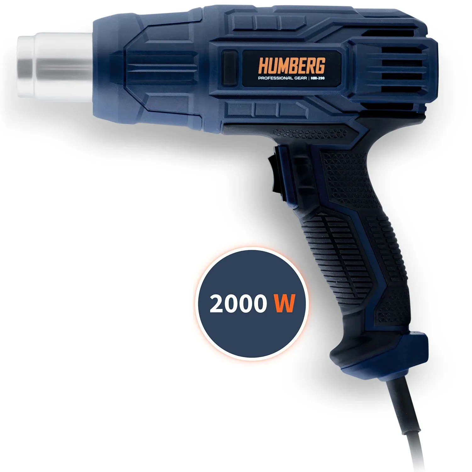 Humberg HM-290 2000 W elektrinis karšto oro pistoletas - nuotrauka 1