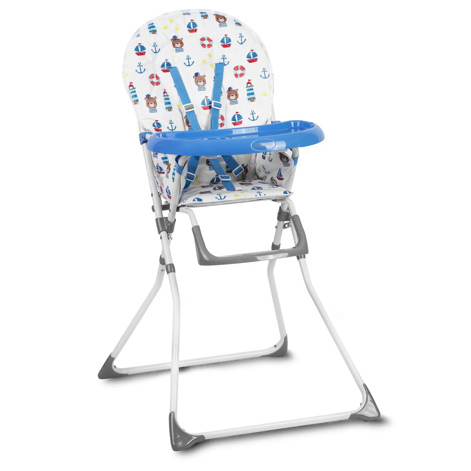 Ricokids FANDO jūros stiliaus maitinimo kėdutė su staliuku - nuotrauka 1
