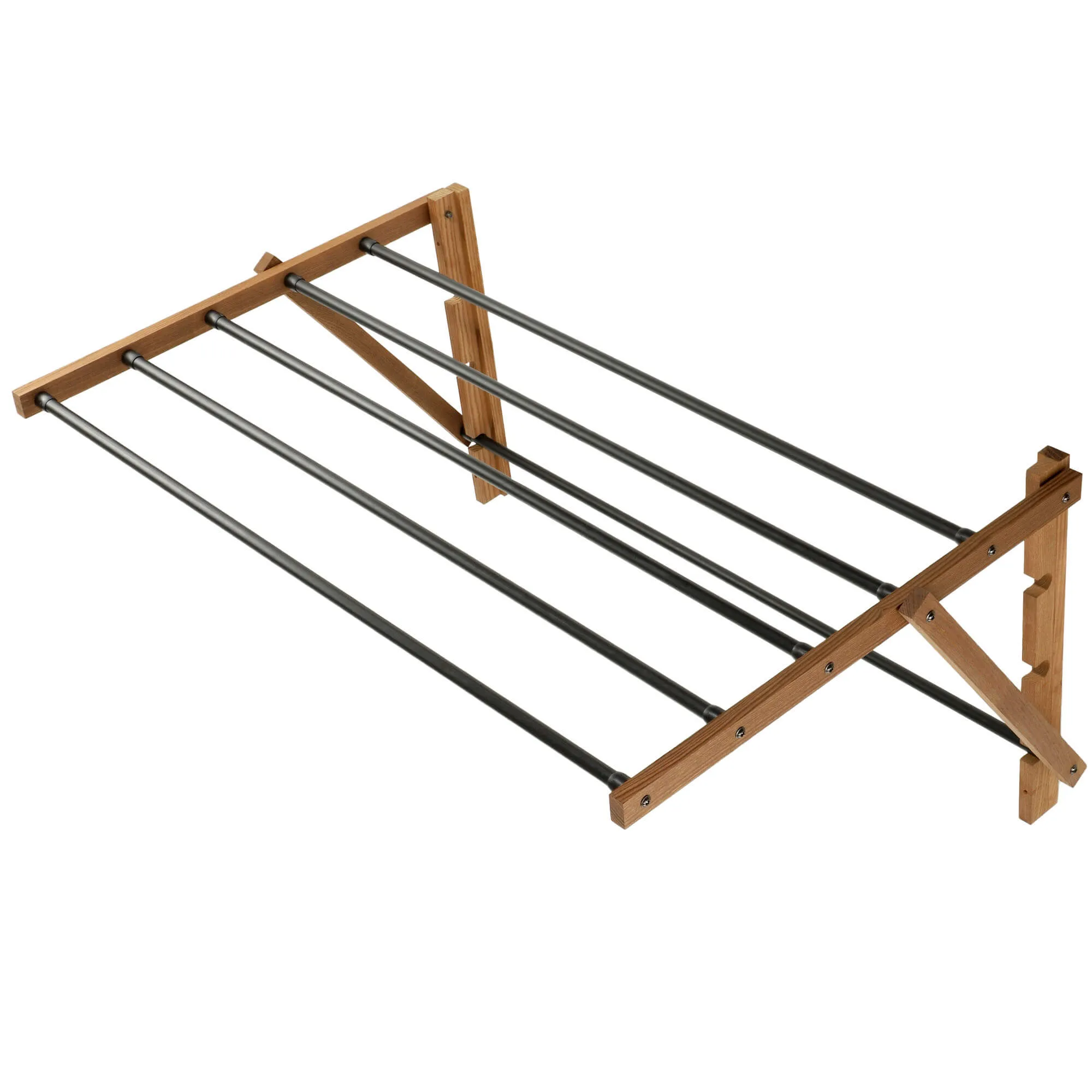 „Ferrara“ 53 cm savaime surenkama prie sienos montuojama skalbinių džiovyklė