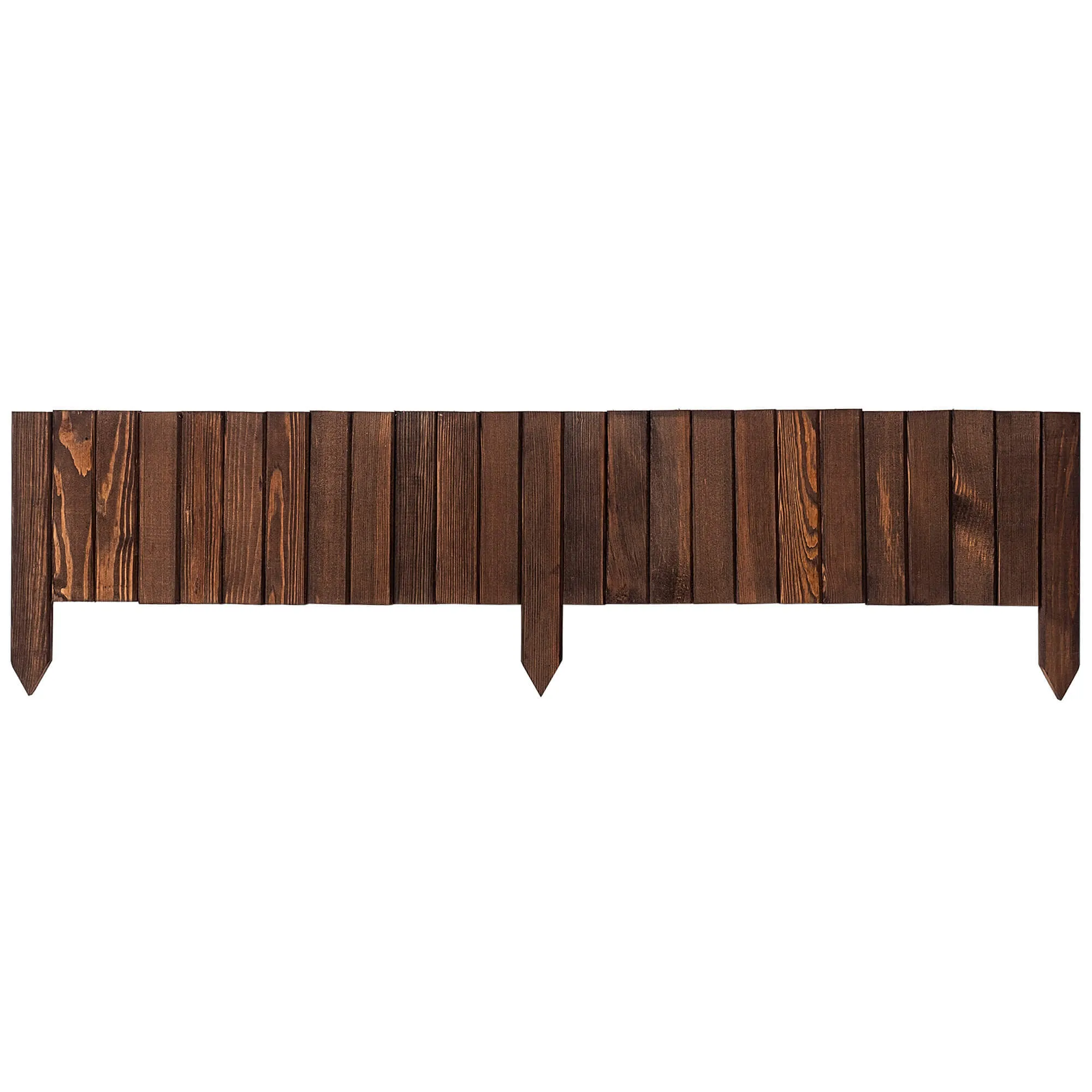 Medinė ritininė tvora Ansjo, apvadai 115 x 20 cm, ruda