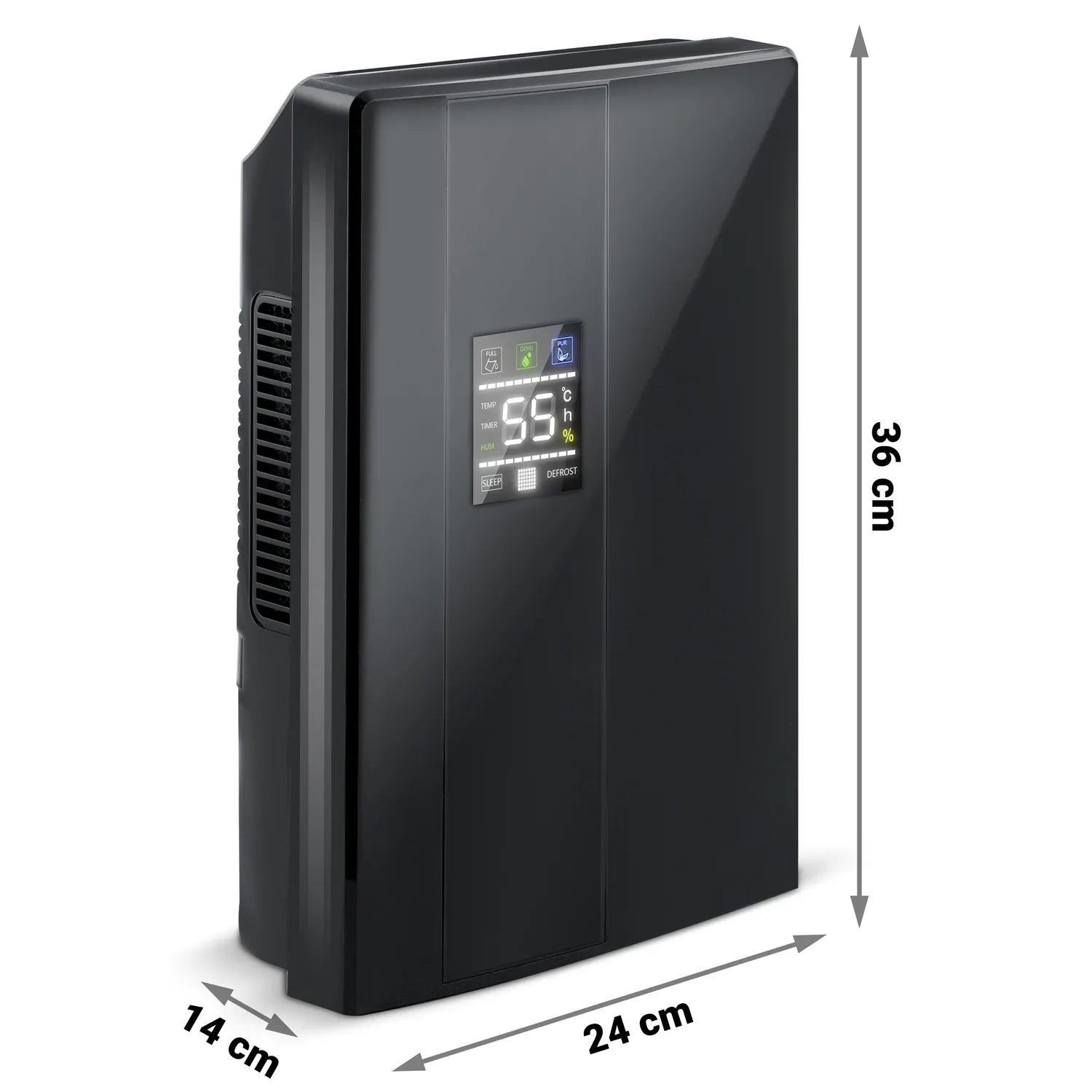 Berdsen BR-20D juodas oro sausintuvas - drėgmės sugėriklis - nuotrauka 1