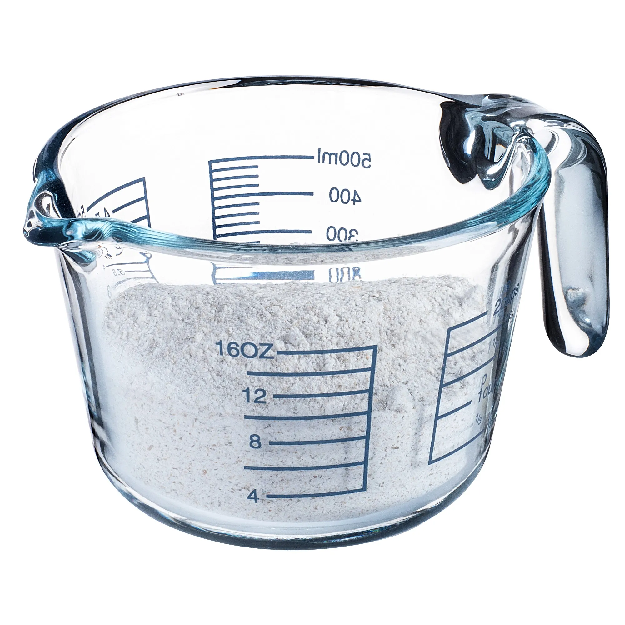 Autol 500 ml stiklinis matavimo puodelis su gradacija