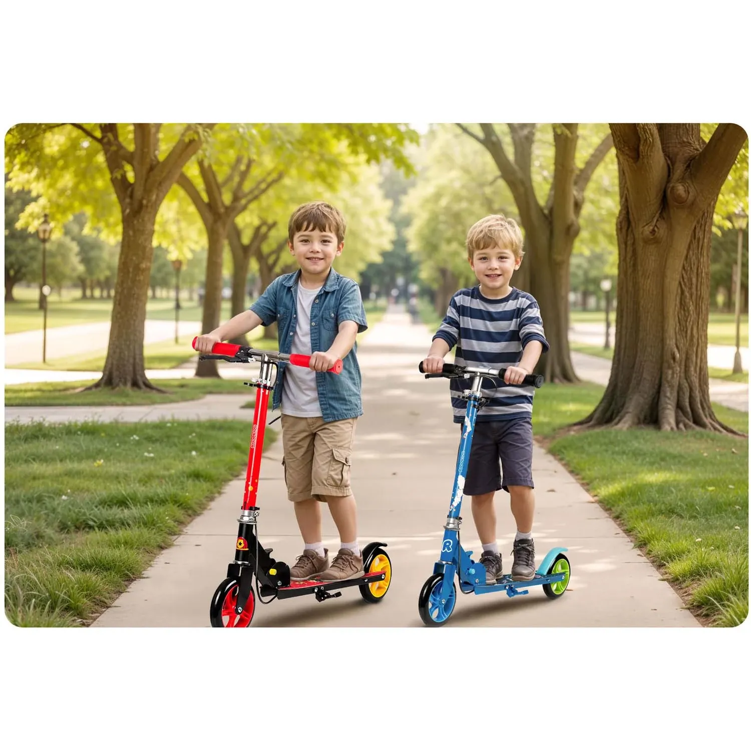 „Ricokids Kodi Cosmos“ paspirtukas - nuotrauka 1