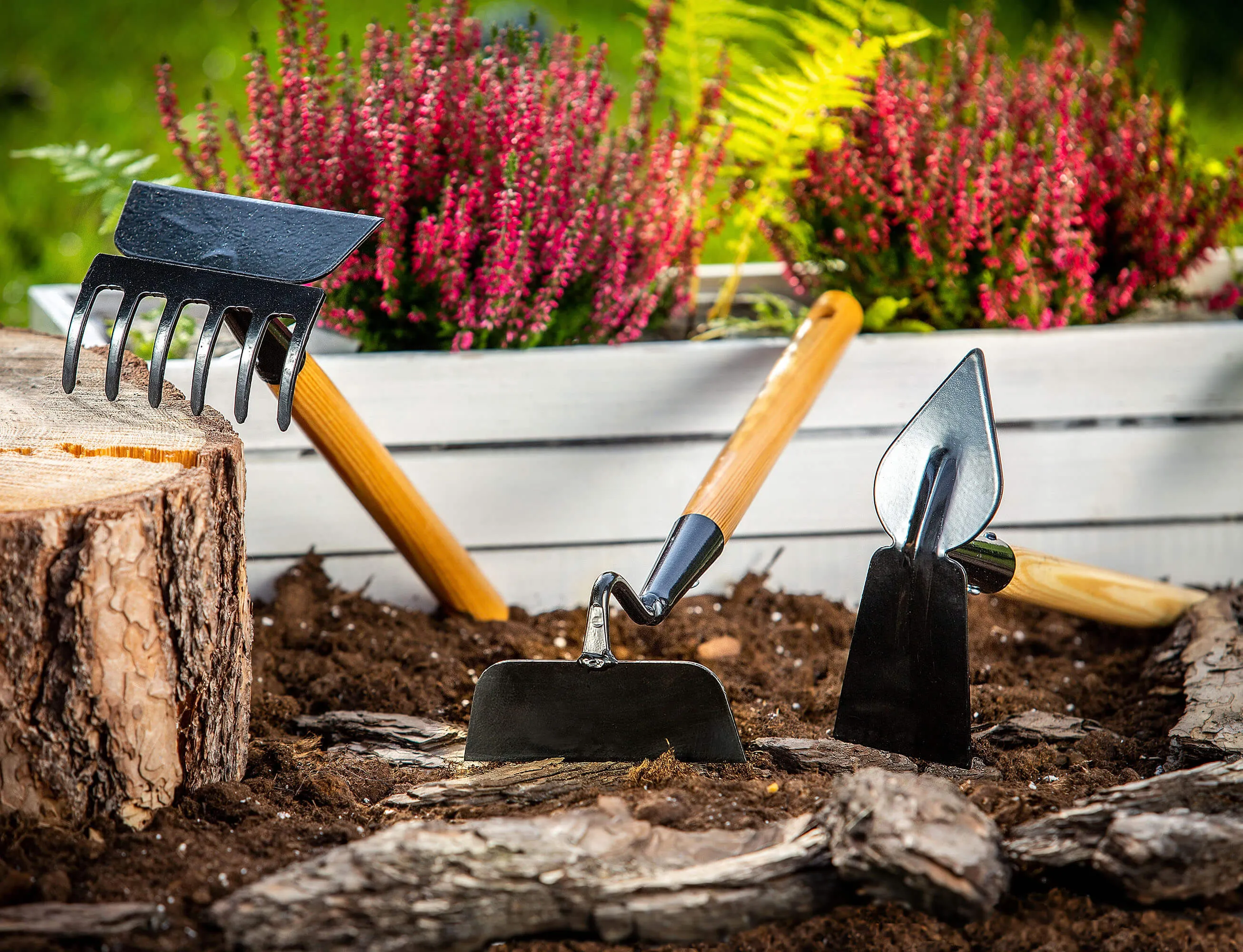 Sodo kauptukas 32 x 12 cm, grafito spalvos