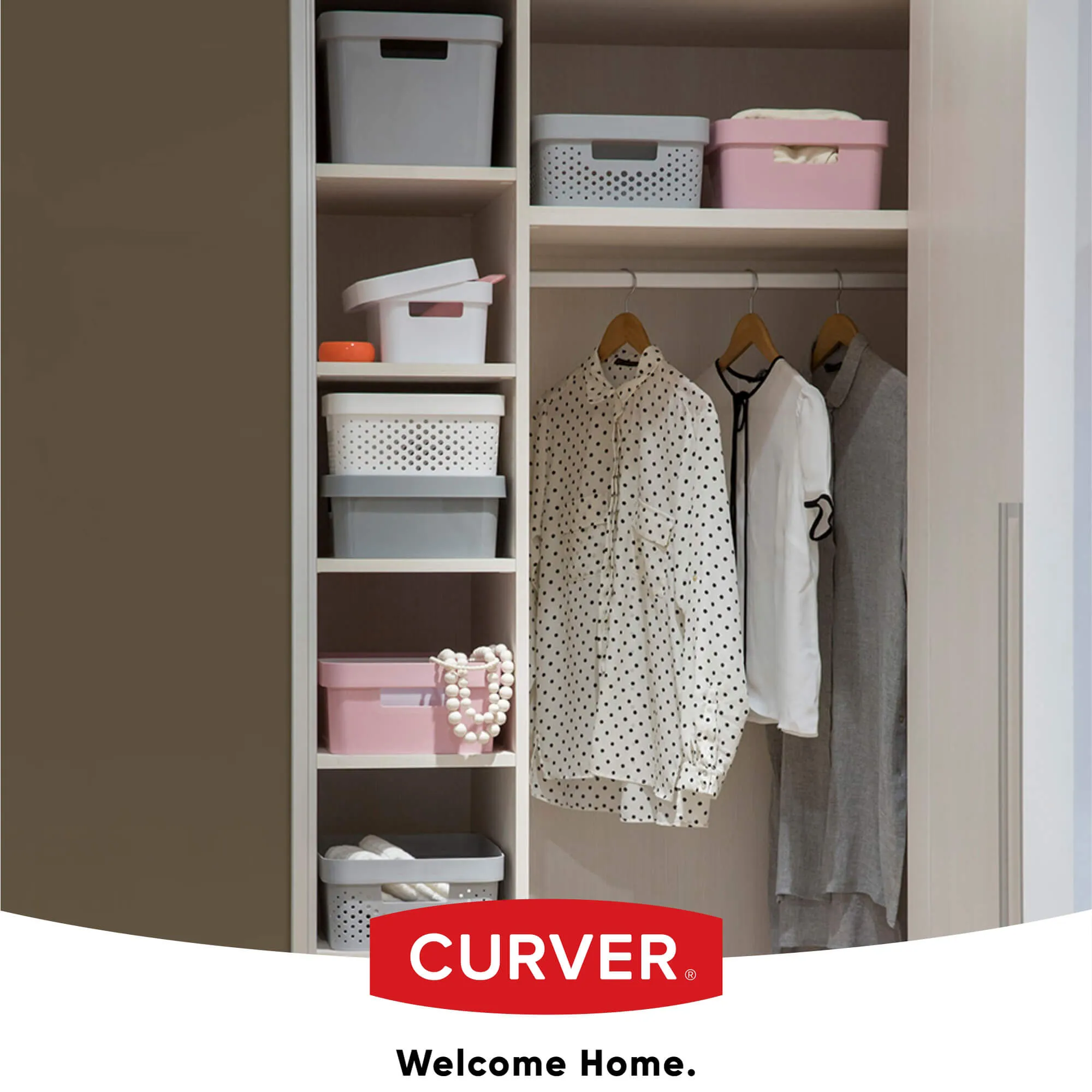 „Infinity Curver“ 4,5 l ažūrinis indas su dangteliu, rožinis