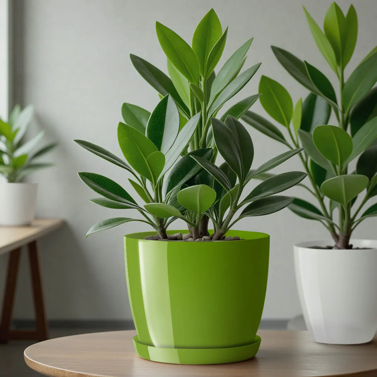 Agen gėlių vazonas su lėkštute