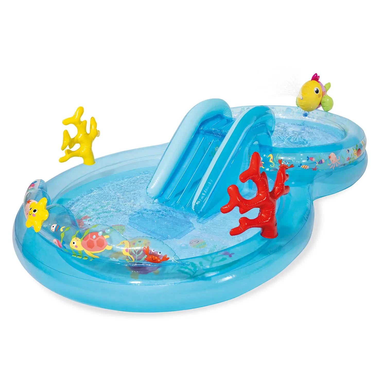 Pripučiama žaidimų aikštelė „Intex 56143 Underwater World“ - nuotrauka 1