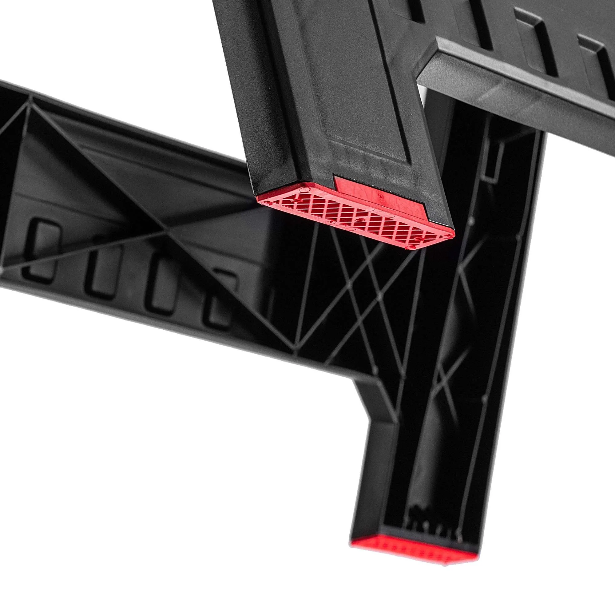 „Vervik“ dirbtuvių estakados, 77 cm, juodos ir raudonos spalvos, 2 vnt.