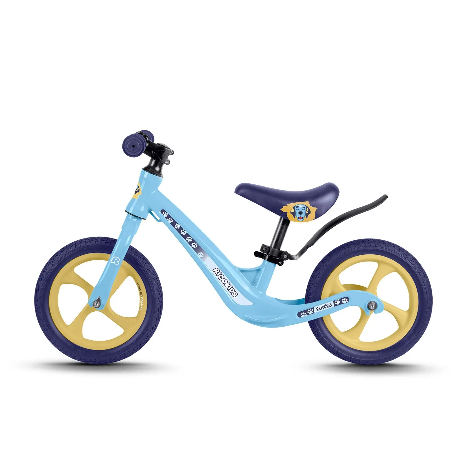 Ricokids FUNNU balansinis dviratis vaikams - nuotrauka 1