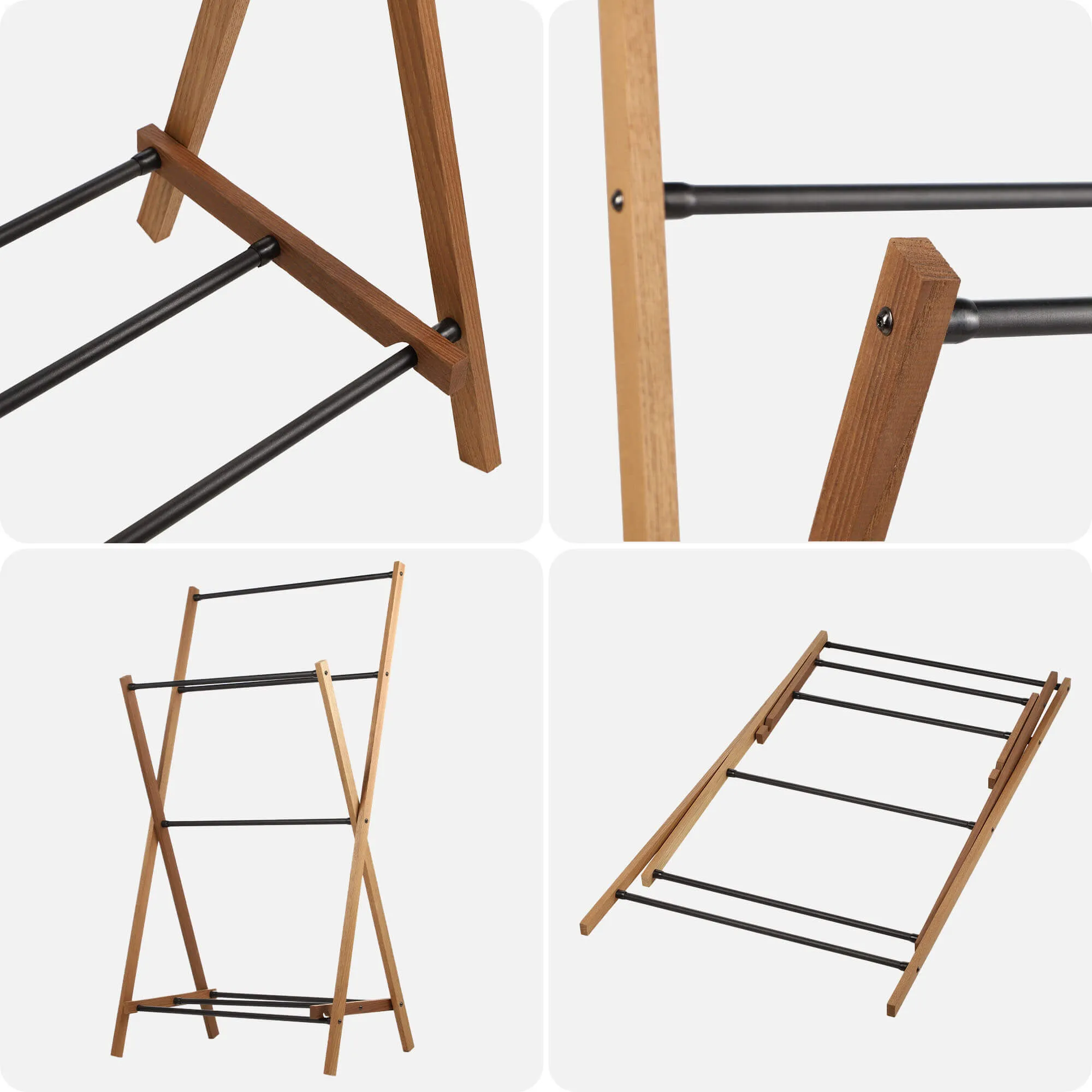 „Ferrara“ vonios kambario komplektas su rankšluosčių kabykla ir džiovykle