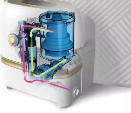 Pripučiama sodo SPA vonia „MSpa MONO Max WiFi“ 8 asmenims