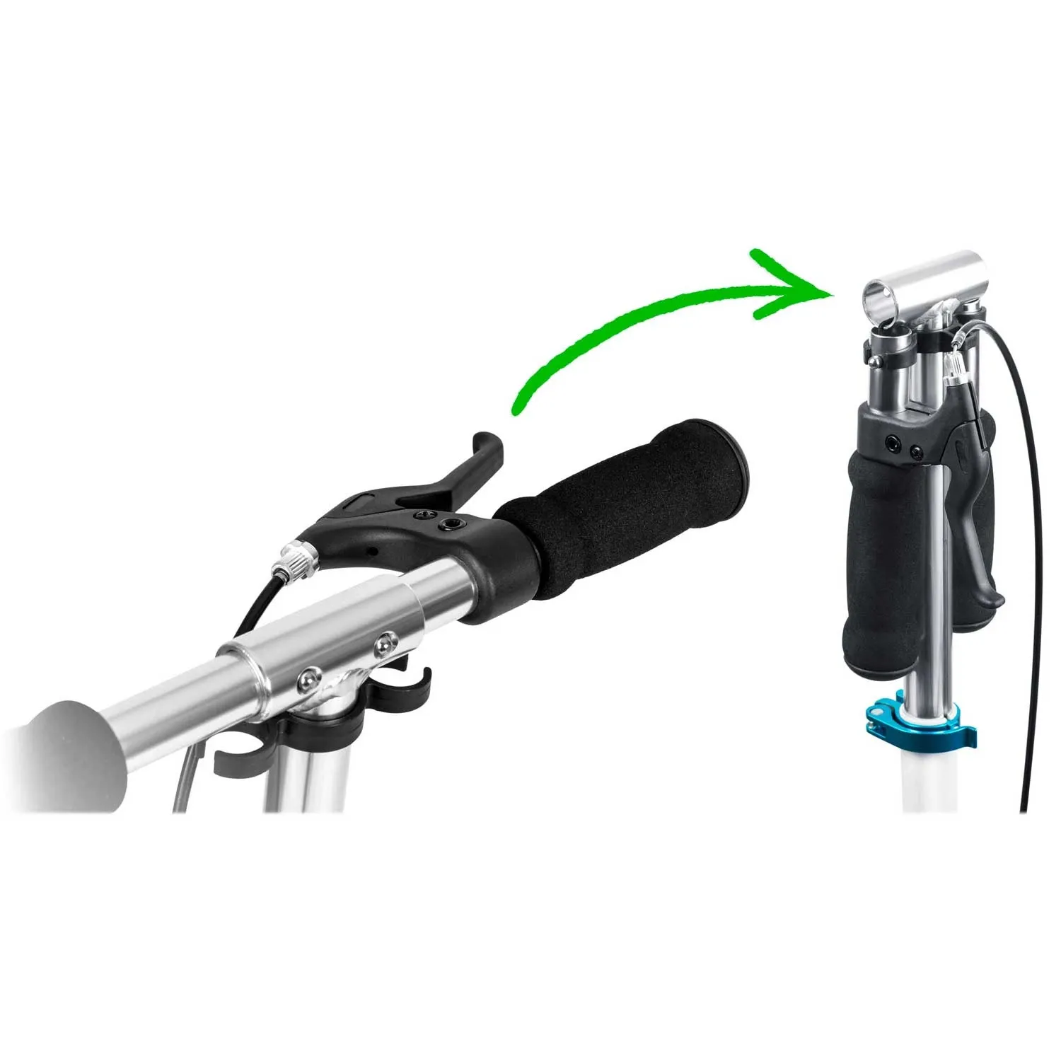 SOKE CITY paspirtukas baltas - nuotrauka 1