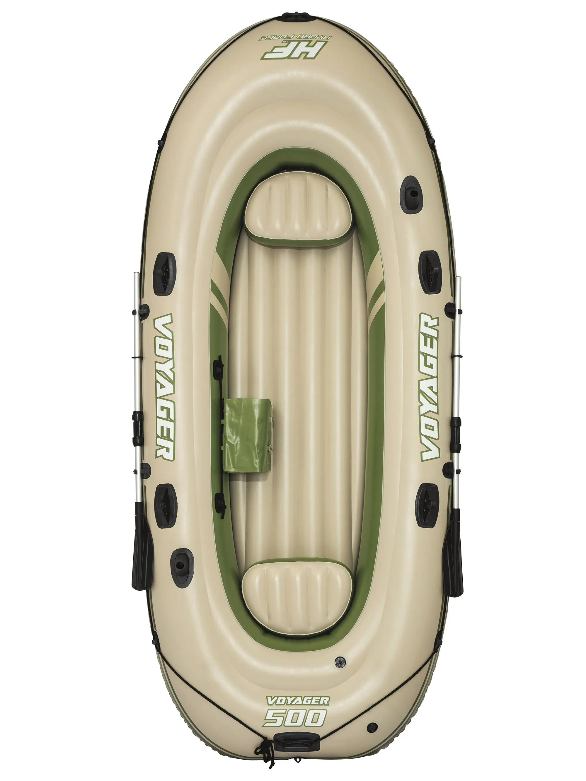 Pripučiama valtis Voyager 500 + irklai 348 x 142 cm Bestway 65001 - nuotrauka 1