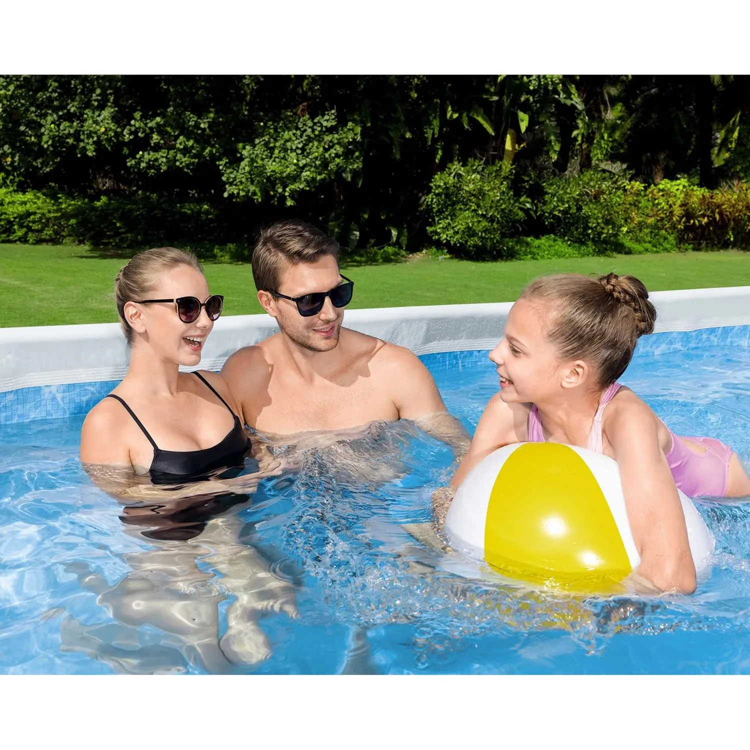 Karkasinis sodo baseinas 412 x 201 x 122 cm 10 viename BESTWAY 56457N - nuotrauka 1