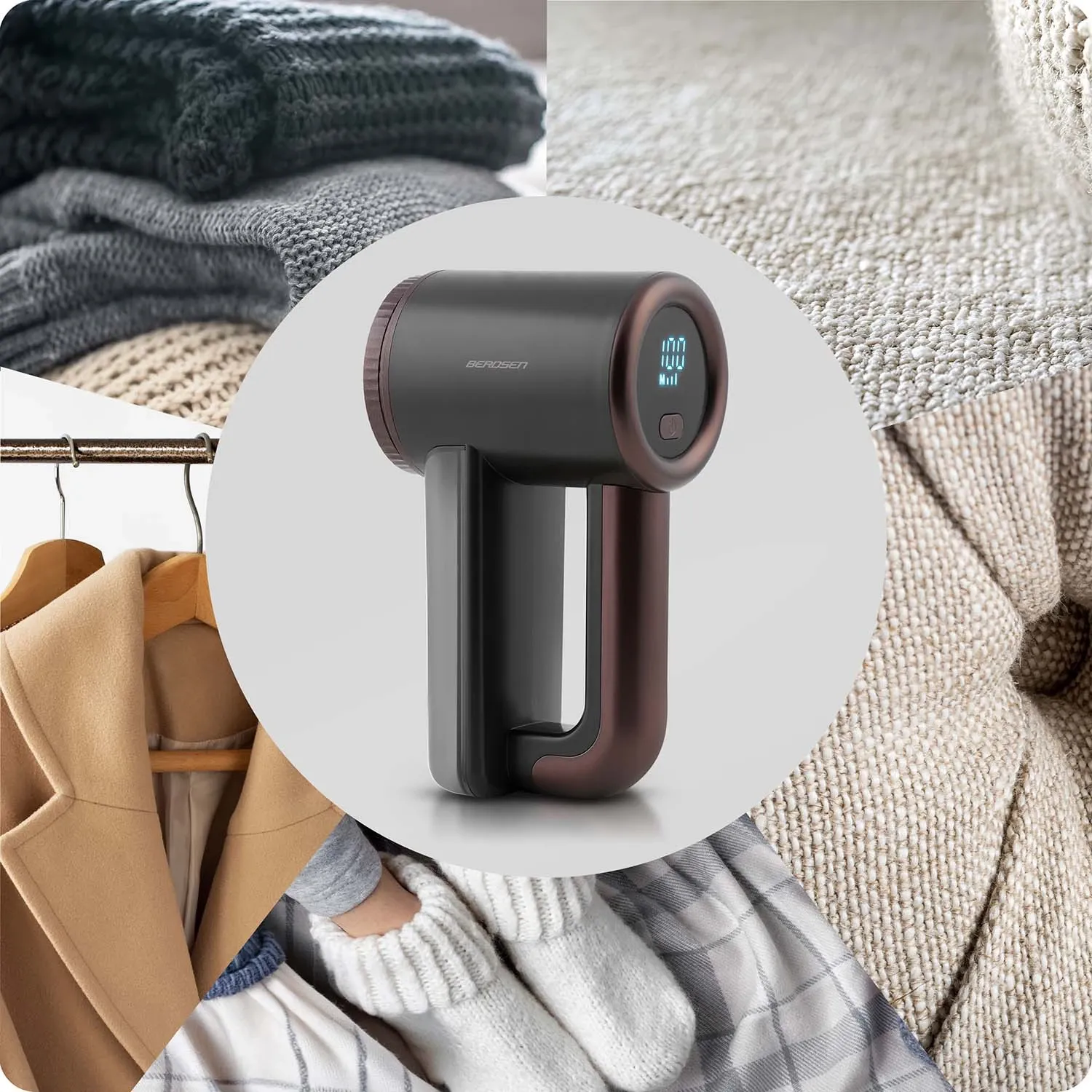 Berdsen BD-390 elektrinis drabužių skustuvas - nuotrauka 1