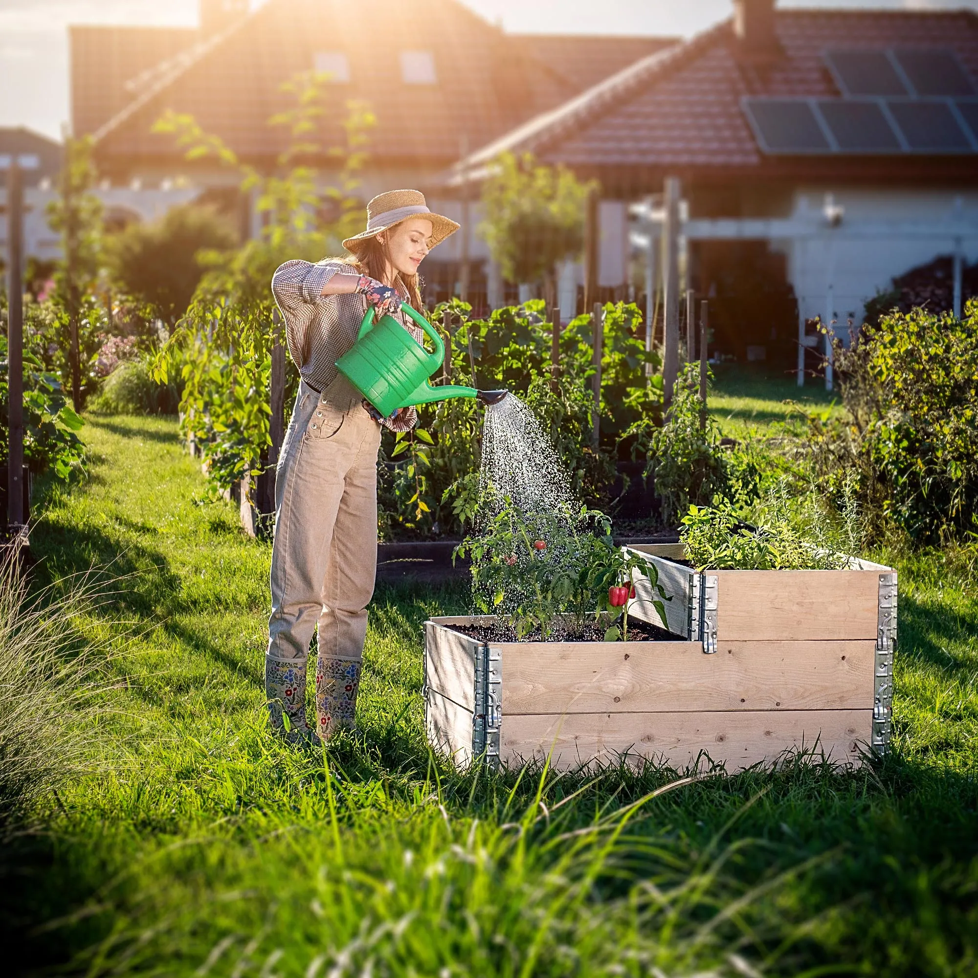 Banari sodo krašto padėklo prailginimas, 2 vnt., 120x80x20cm