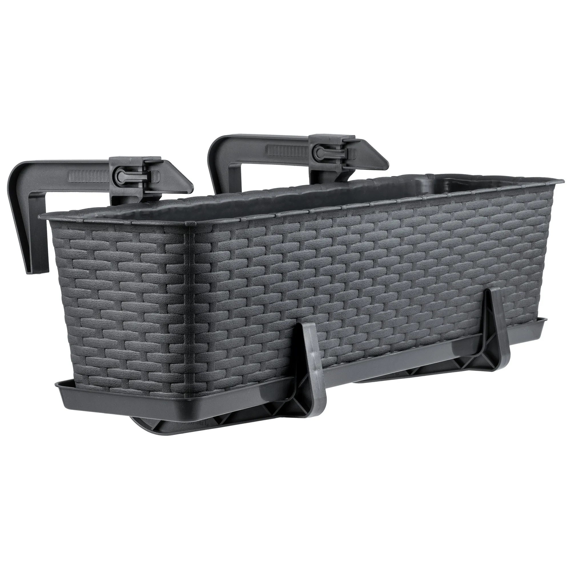 Balkoninis gėlių vazonas su rankenomis Frette 60 x 17 cm