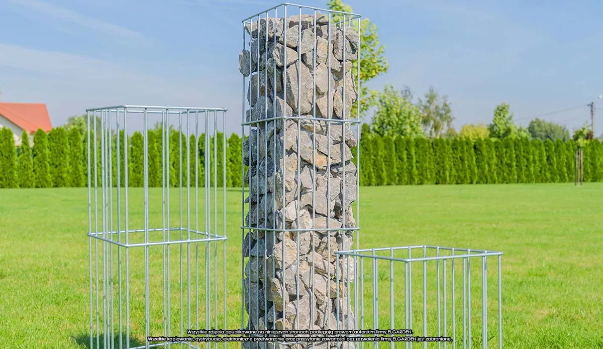 Sodo pergolės stulpas Kanny 120 x 29 cm, sidabrinis