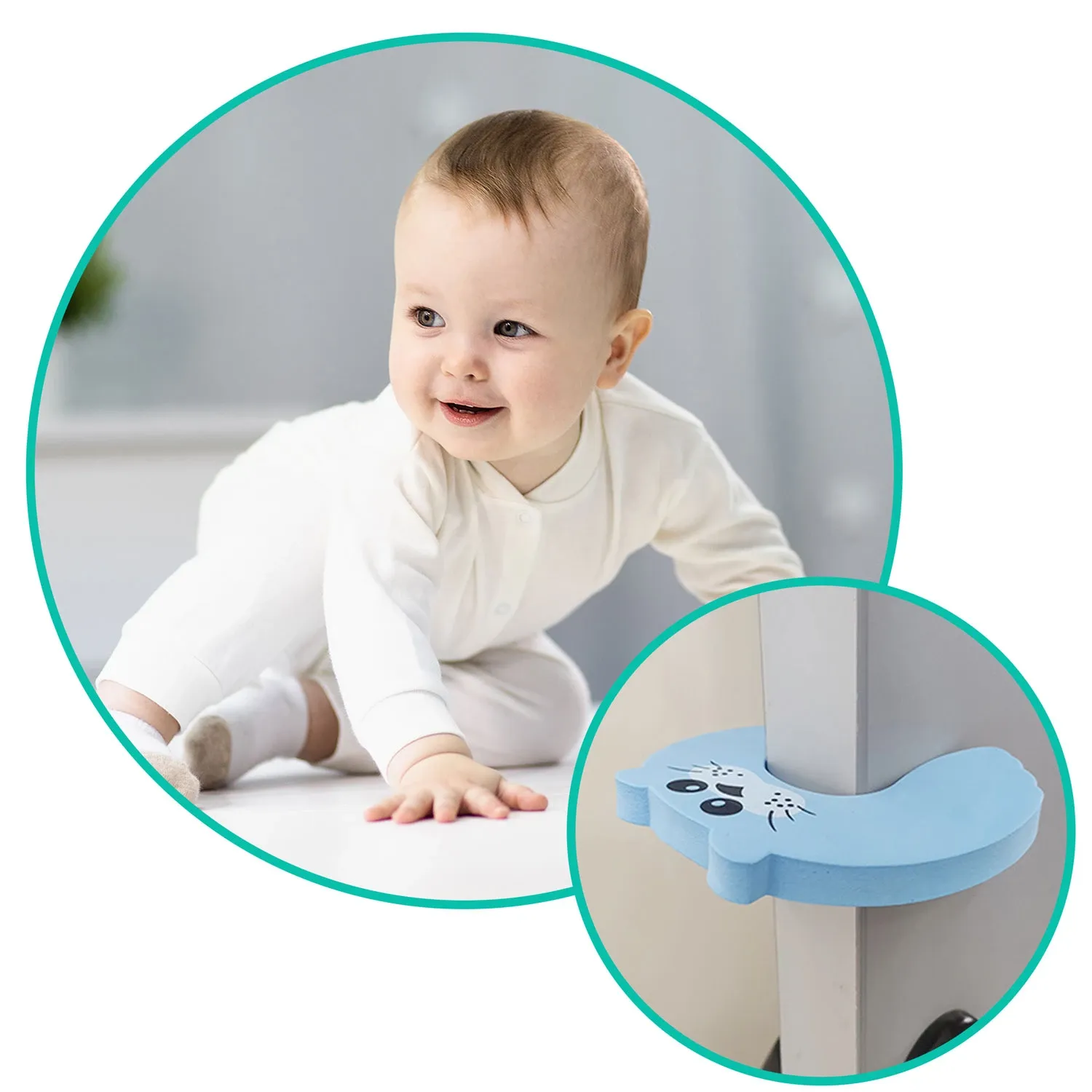 Ricokids 798600 durų kamštis 7 gyvūnų - nuotrauka 1