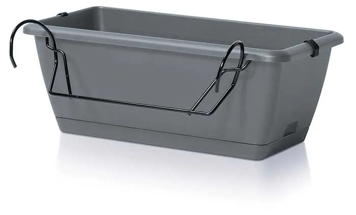 Perama balkono dėžė 40 cm su rankenomis