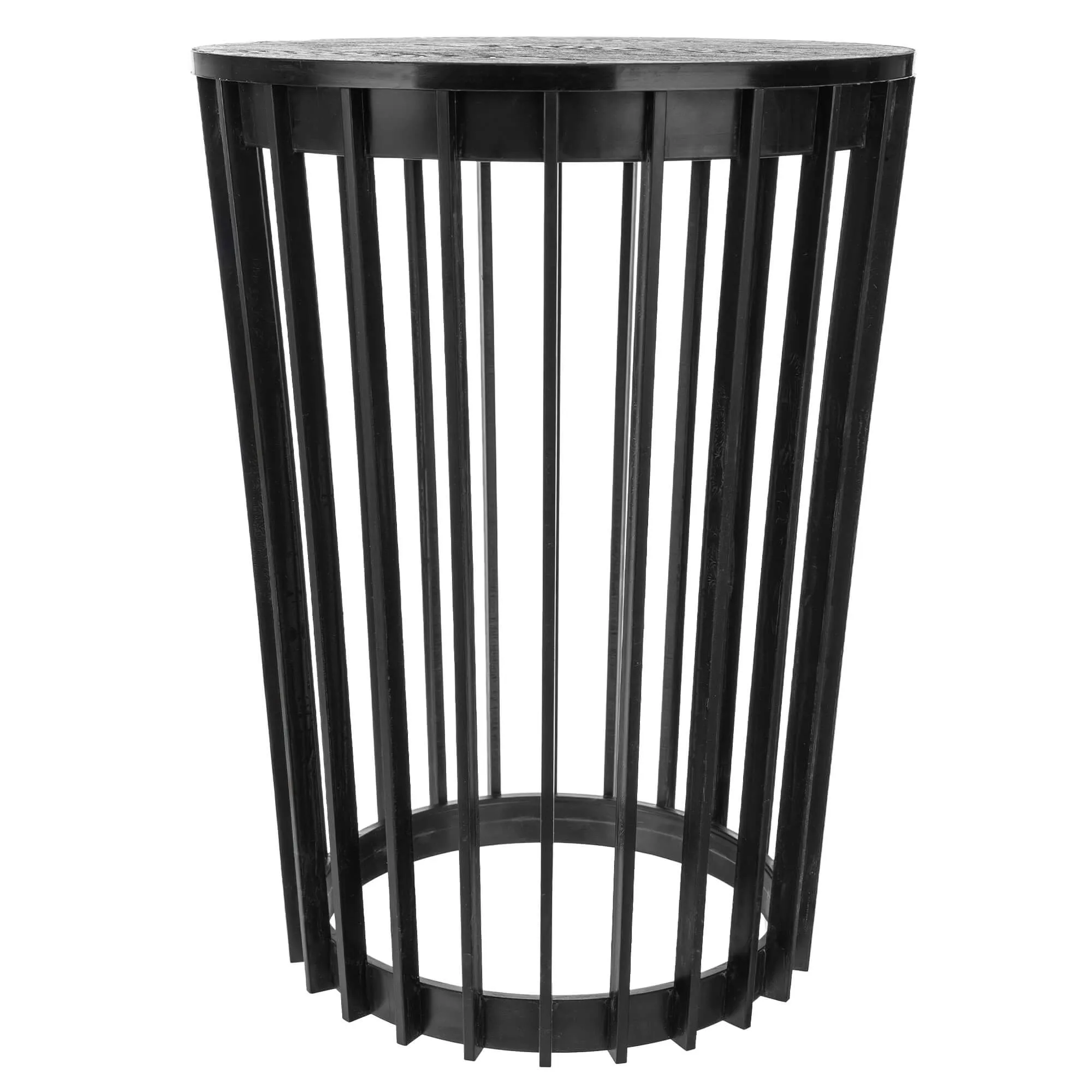 Aytre dvipusis augalų stovas 54 cm juodas + juodas stalviršis