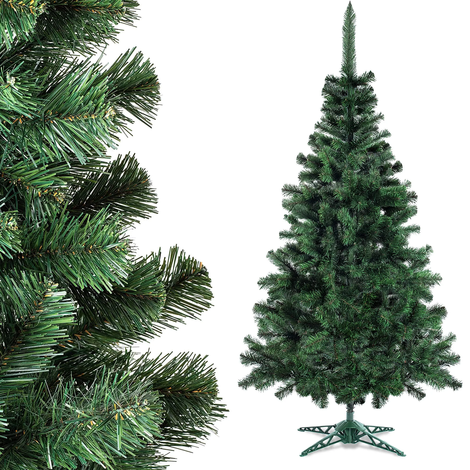 Dirbtinė Kalėdų eglutė su stovu, 180 cm