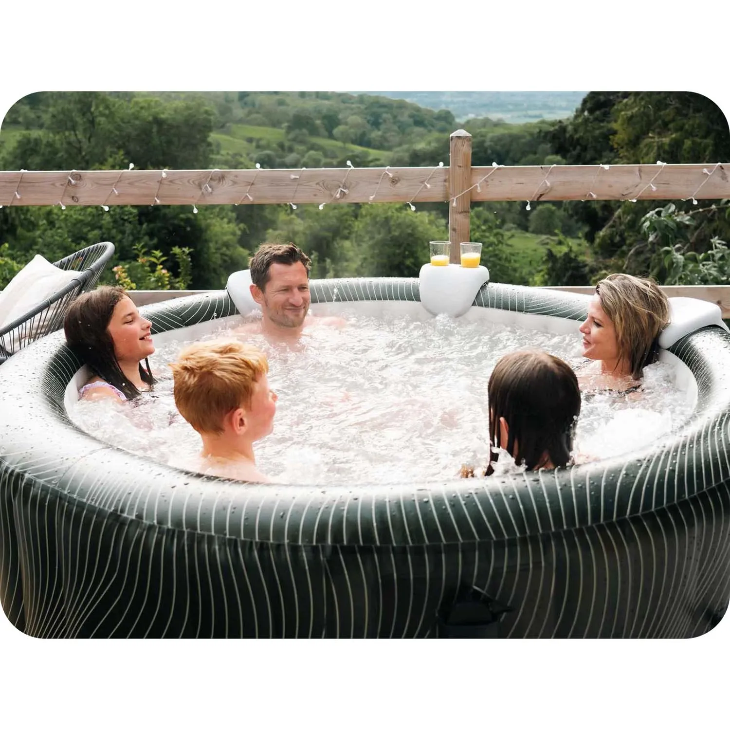 Pripučiamas „Meteor“ SPA 6 asmenims mSpa - nuotrauka 1